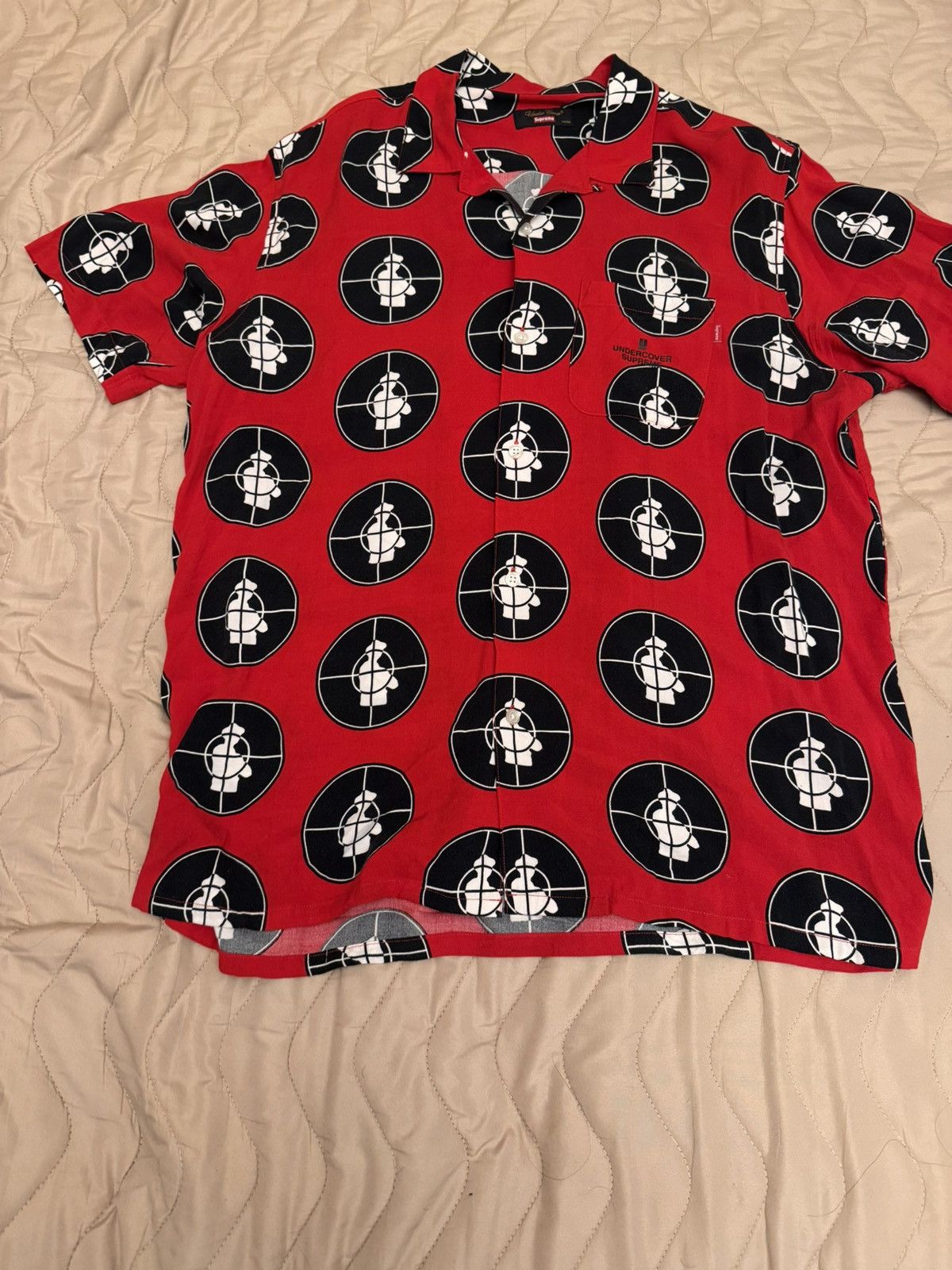 Supreme × Undercover Supreme x Undercover public enemy target red shirt Size US M / EU 48-50 / 2 - 5 Thumbnail