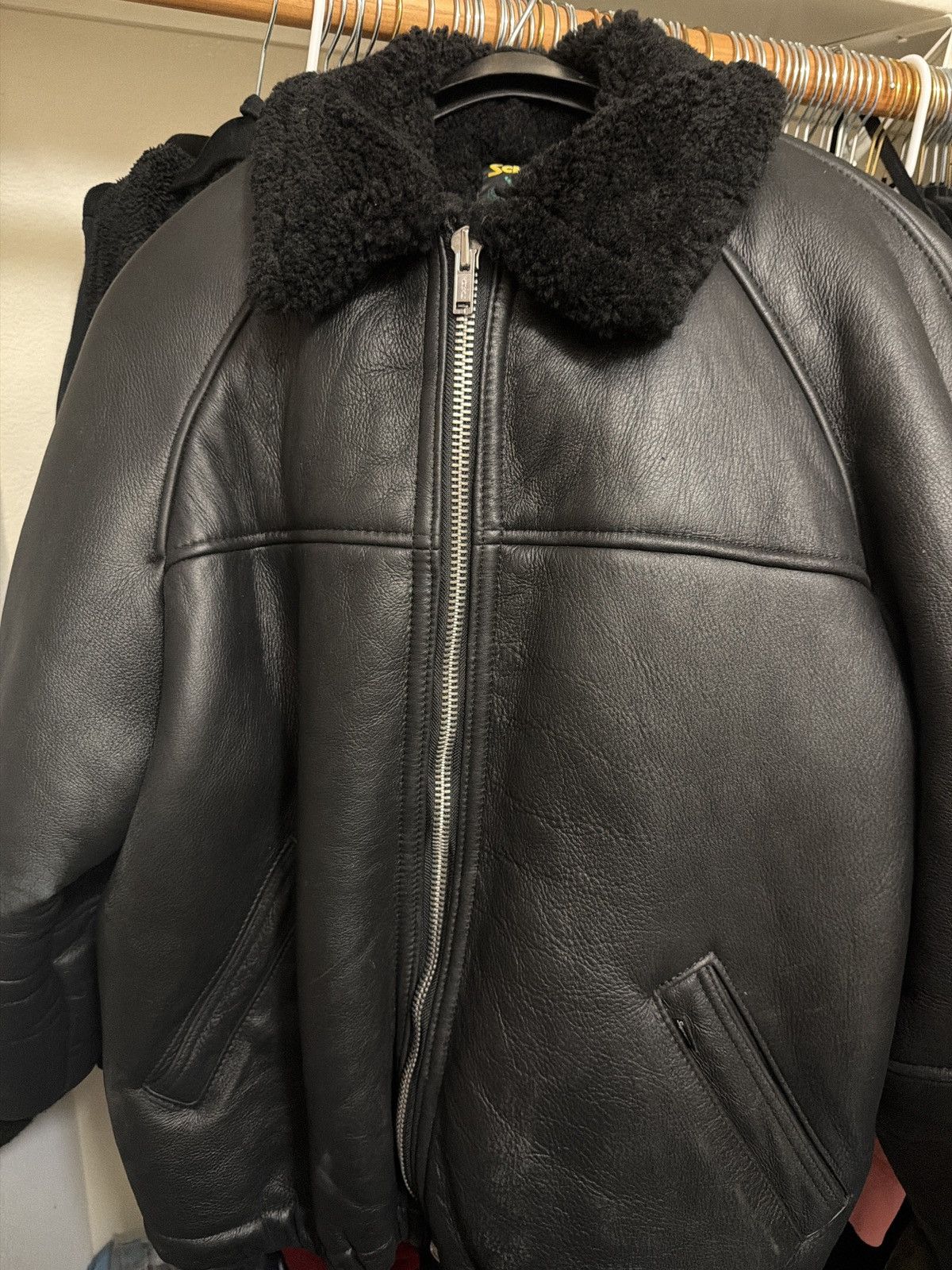 Supreme Supreme Schott Shearling Bomber Jacket Size US XL / EU 56 / 4 - 1 Thumbnail