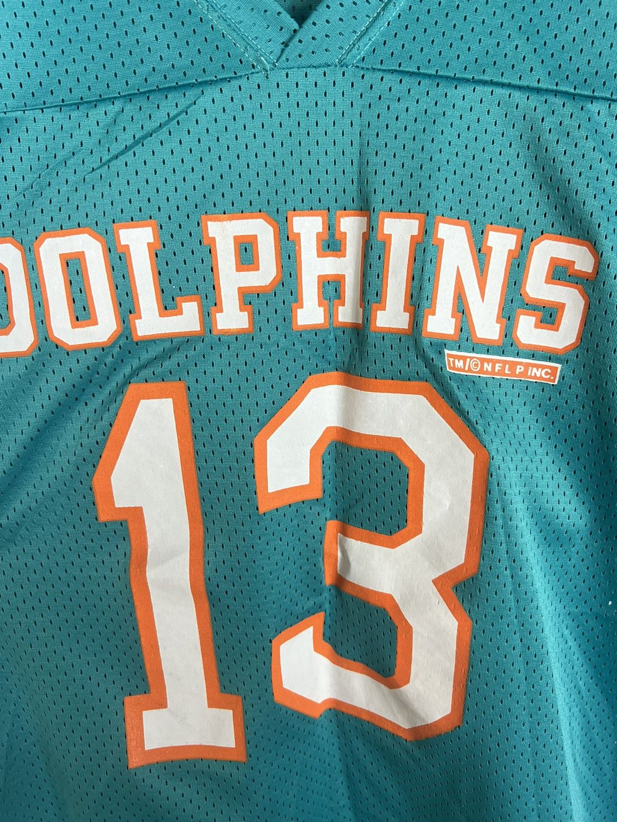 NFL Vintage Dan Marino #13 Miami Dolphins NLF Jersey Shirt Size US L / EU 52-54 / 3 - 9 Thumbnail
