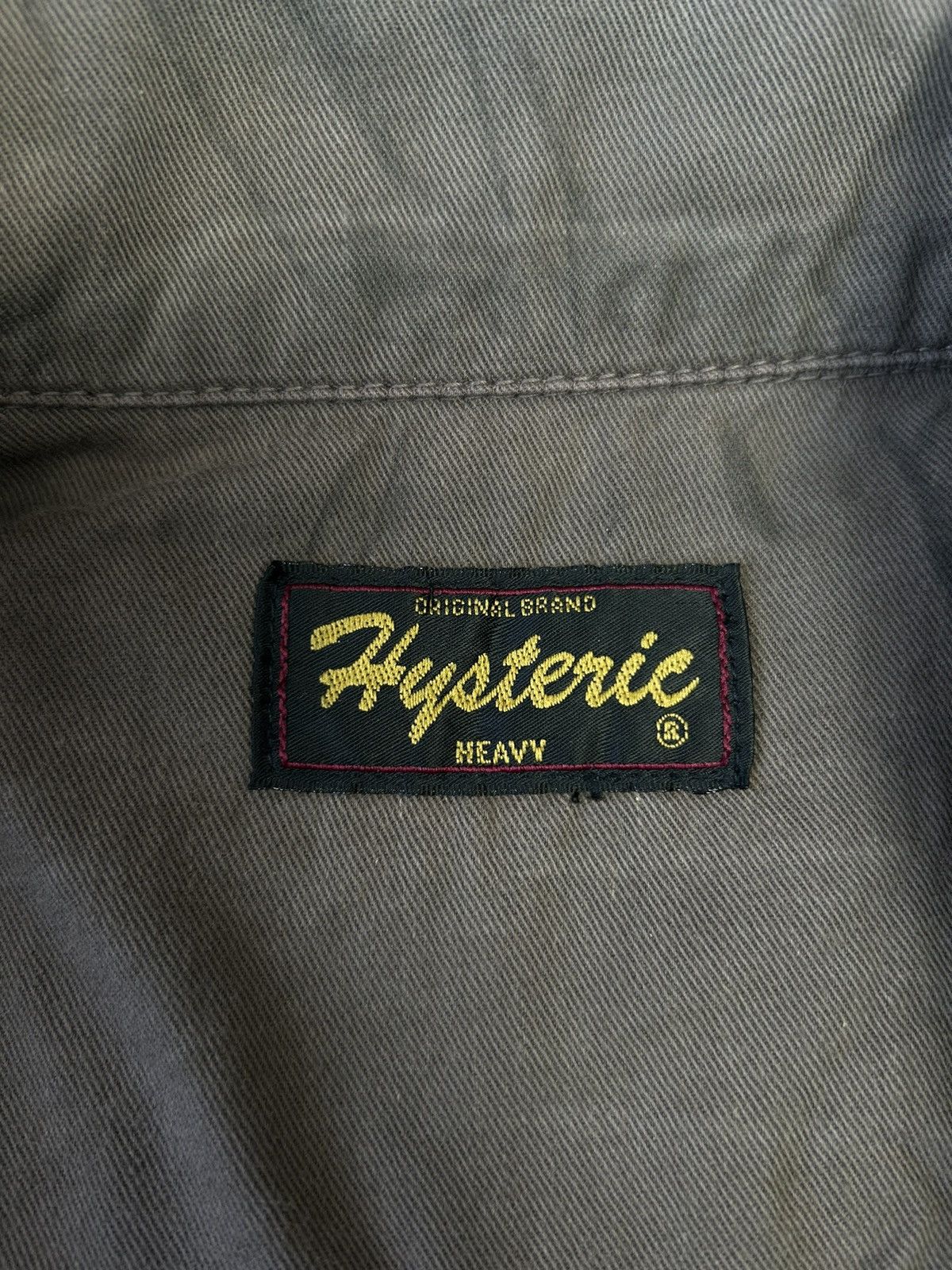 Hysteric Glamour × Japanese Brand HYSTERIC GLAMOUR BROWN BUTTON UP SHIRT Size US S / EU 44-46 / 1 - 6 Thumbnail