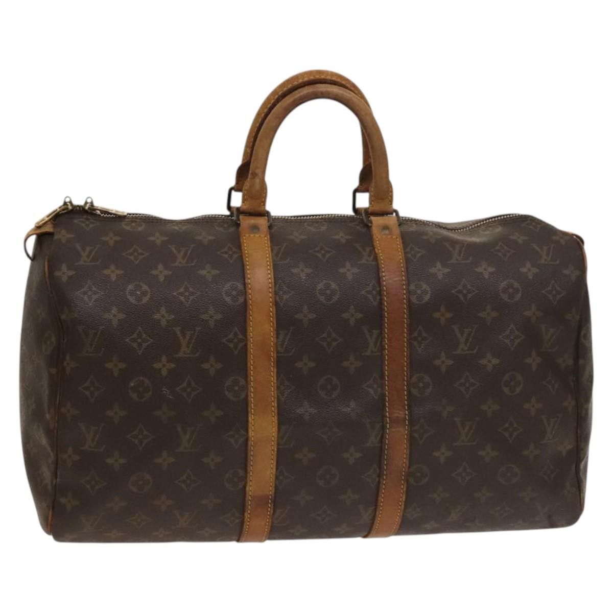 Louis Vuitton LOUIS VUITTON Monogram Keepall 45 Boston Bag M41428 Size ONE SIZE - 1 Thumbnail