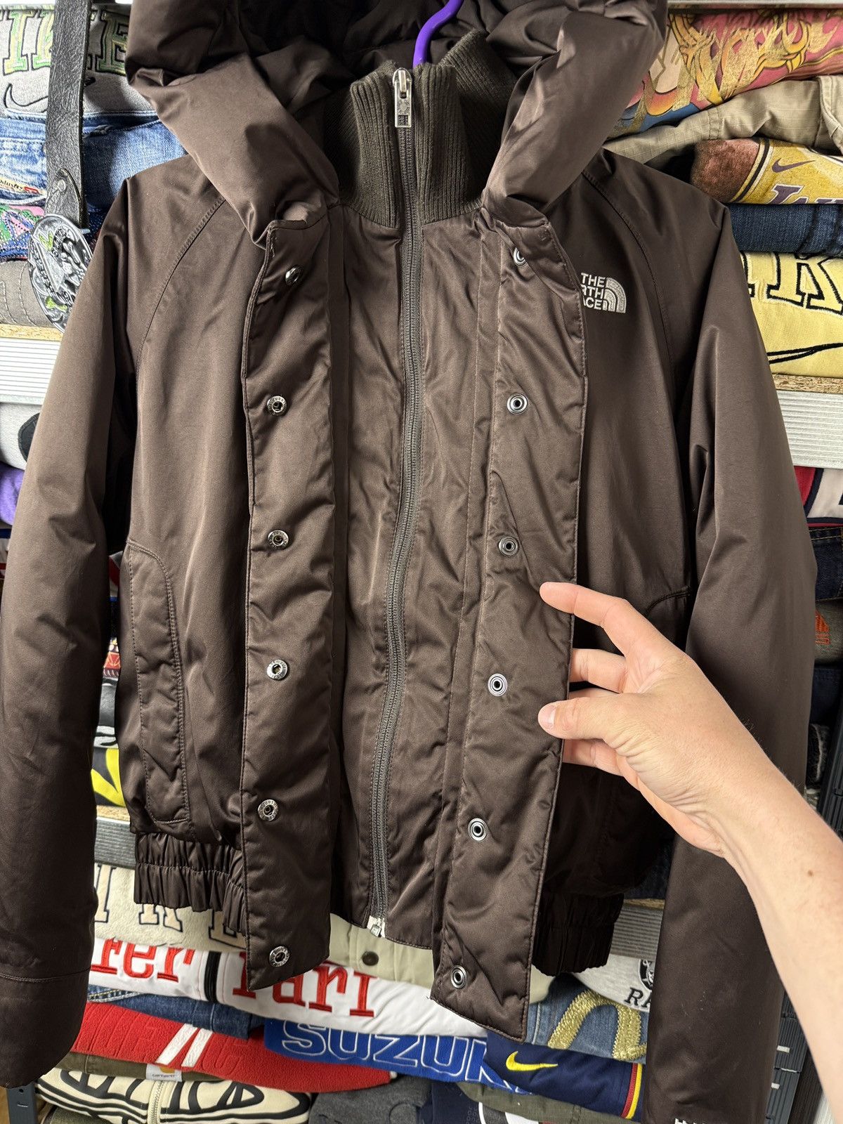 Japanese Brand Ninja 🥷🏿 The North Face jacket bomber hyvent puffer tnf Size M / US 6-8 / IT 42-44 - 22 Thumbnail