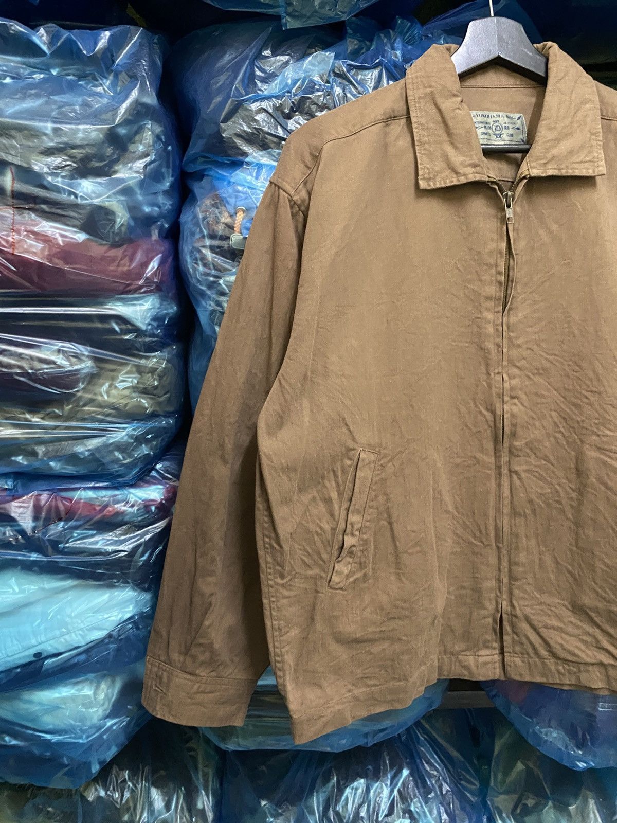 Japanese Brand Yokohama Bay Vintage Brown Cotton Jacket Casual Outerwear Size US L / EU 52-54 / 3 - 7 Thumbnail