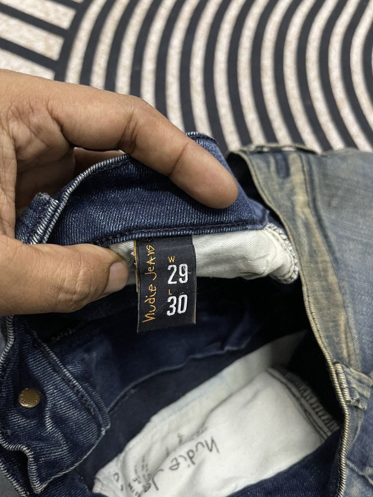 Nudie Jeans 2000s NUDIE JEANS CO SKINNY JEANS WASHABLE DISTRESSED JEANS Size US 29 - 12 Thumbnail