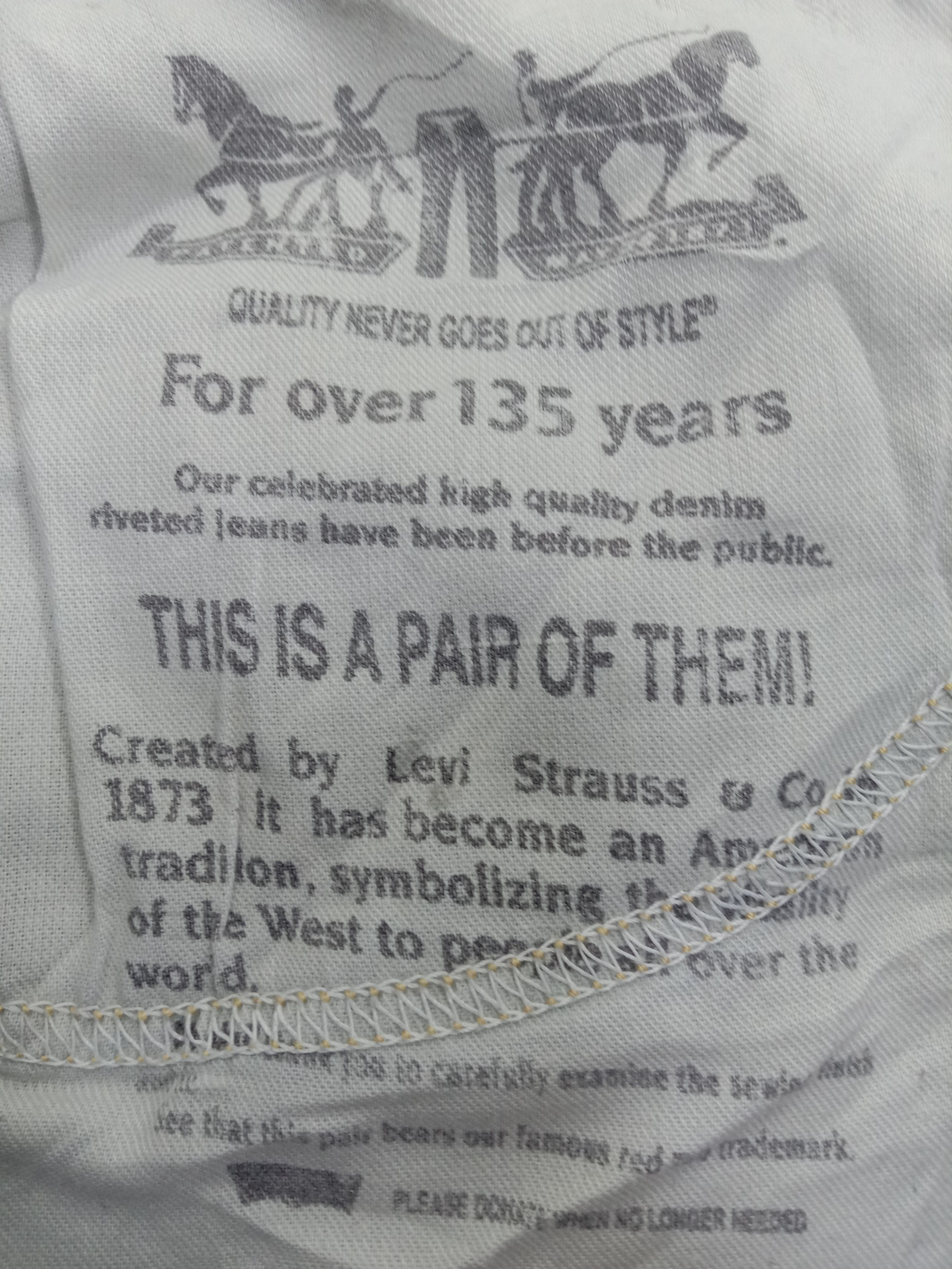 Levi's Vintage Levi's 663 Blue Wash Jeans Size 33" - 11 Thumbnail