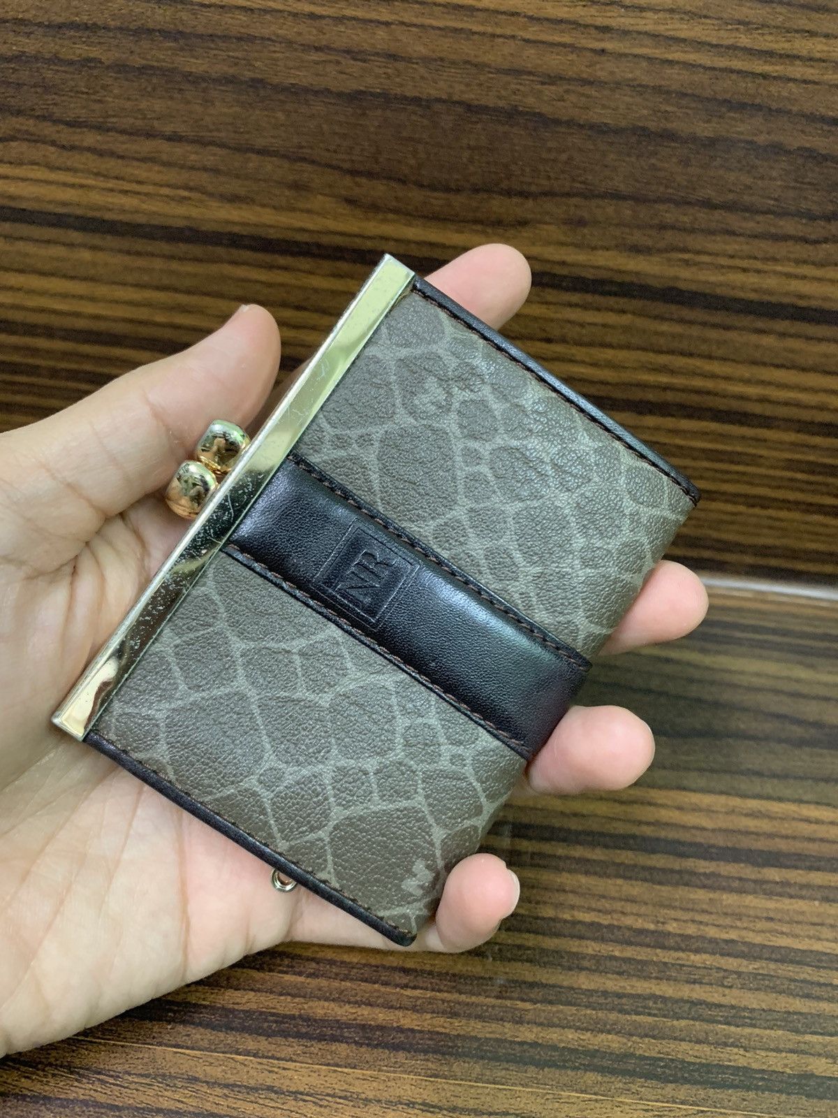 Japanese Brand Vintage Nina Ricci Coin Leather Wallet Size ONE SIZE - 2 Thumbnail
