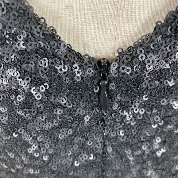 Dress the Population Dress The Population black sequin sheath maxi long dress wo Size L / US 10 / IT 46 - 10 Thumbnail