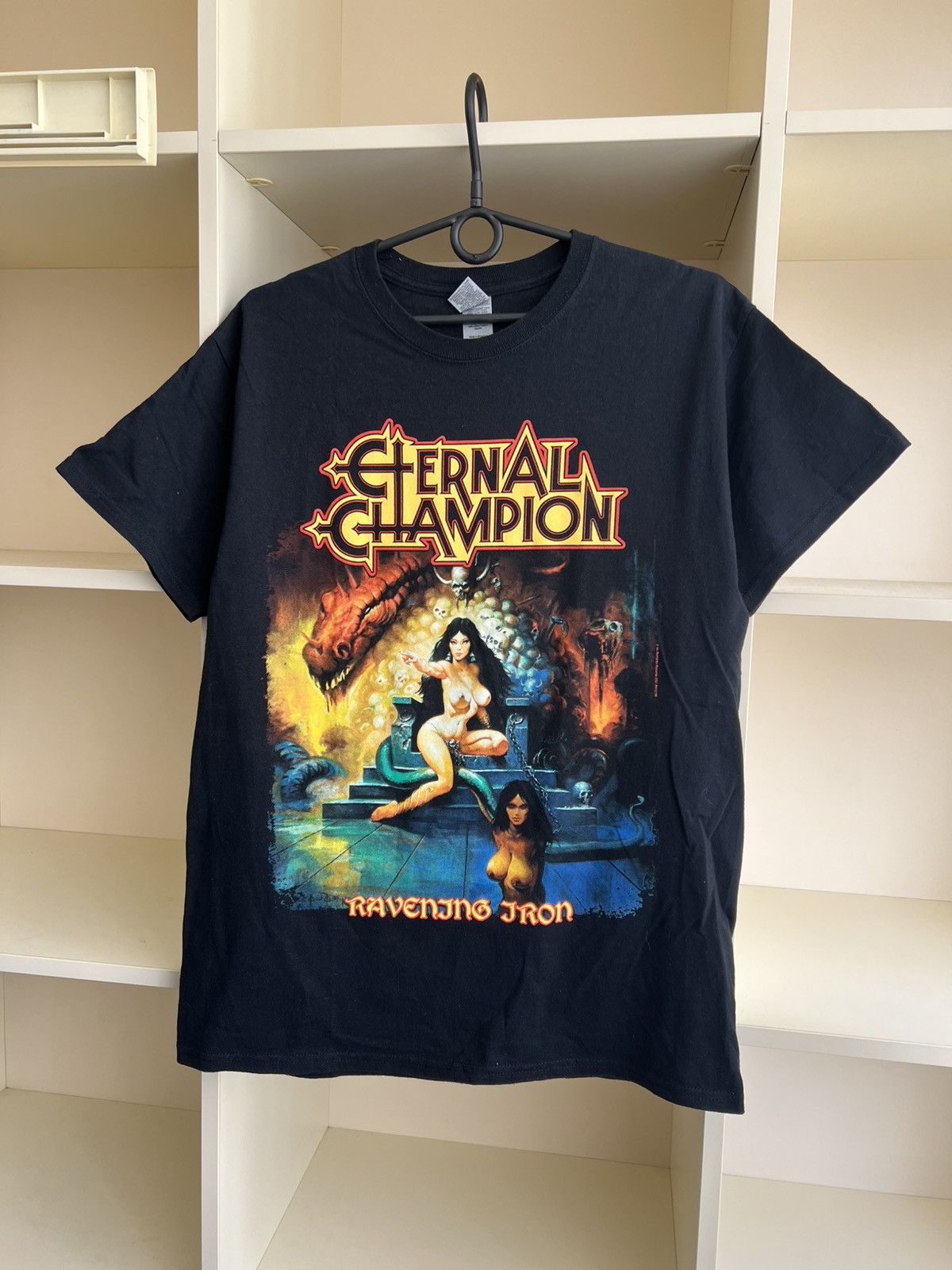 Band Tees Eternal Champion Ravening Iron Band T-Shirt Heavy Metal Size US M / EU 48-50 / 2 - 2 Thumbnail