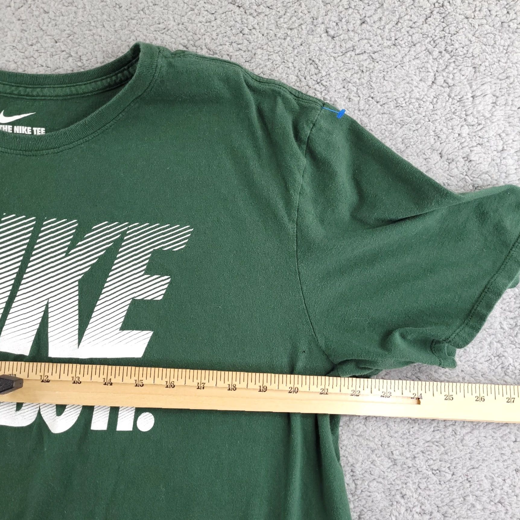 Nike Nike Shirt Men XL Green Just Do It Logo Athletic Crew Neck Short Sleeve T-Shirt Size US XL / EU 56 / 4 - 6 Thumbnail