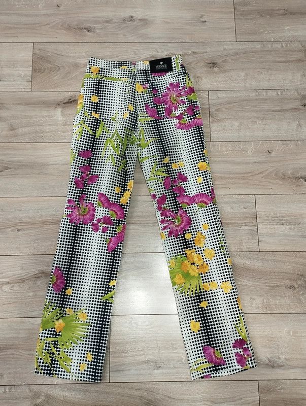 Versace Jeans Couture Versace Jeans Couture Polka Dots Flower size 30/44 Size 30" / US 8 / IT 44 - 6 Thumbnail