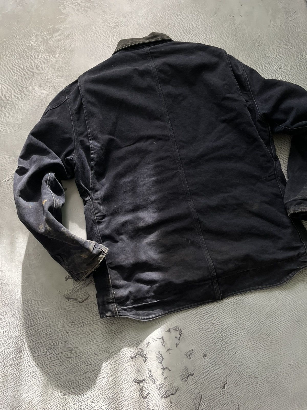 Carhartt 🇺🇸 90s Carhartt WIP Detroit Sherpa Jacket Vintage Streetwear Size US L / EU 52-54 / 3 - 17 Thumbnail