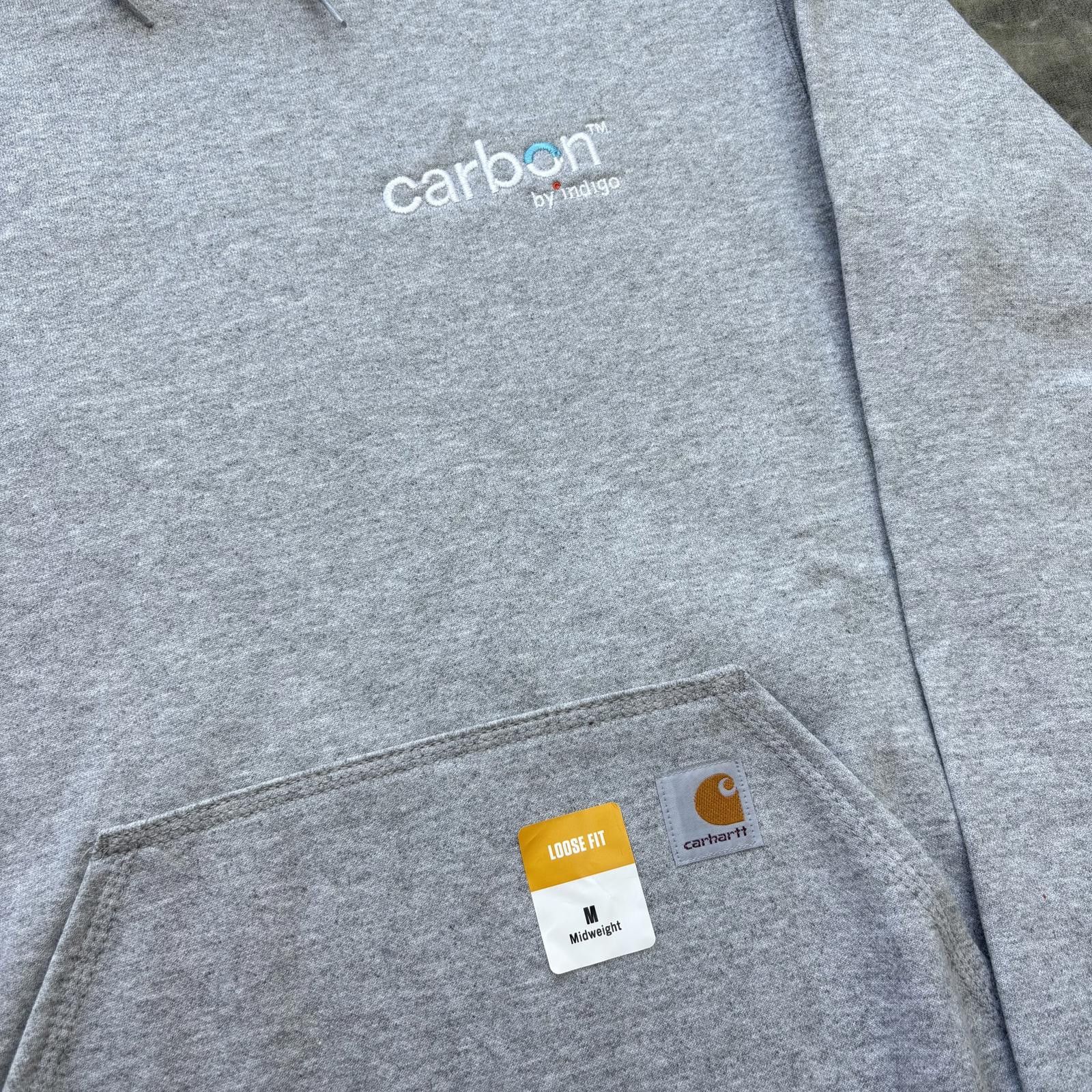 Carhartt New With Tags Carhartt K121 Gray Loose Fit Workwear Hoodie Size US M / EU 48-50 / 2 - 2 Thumbnail