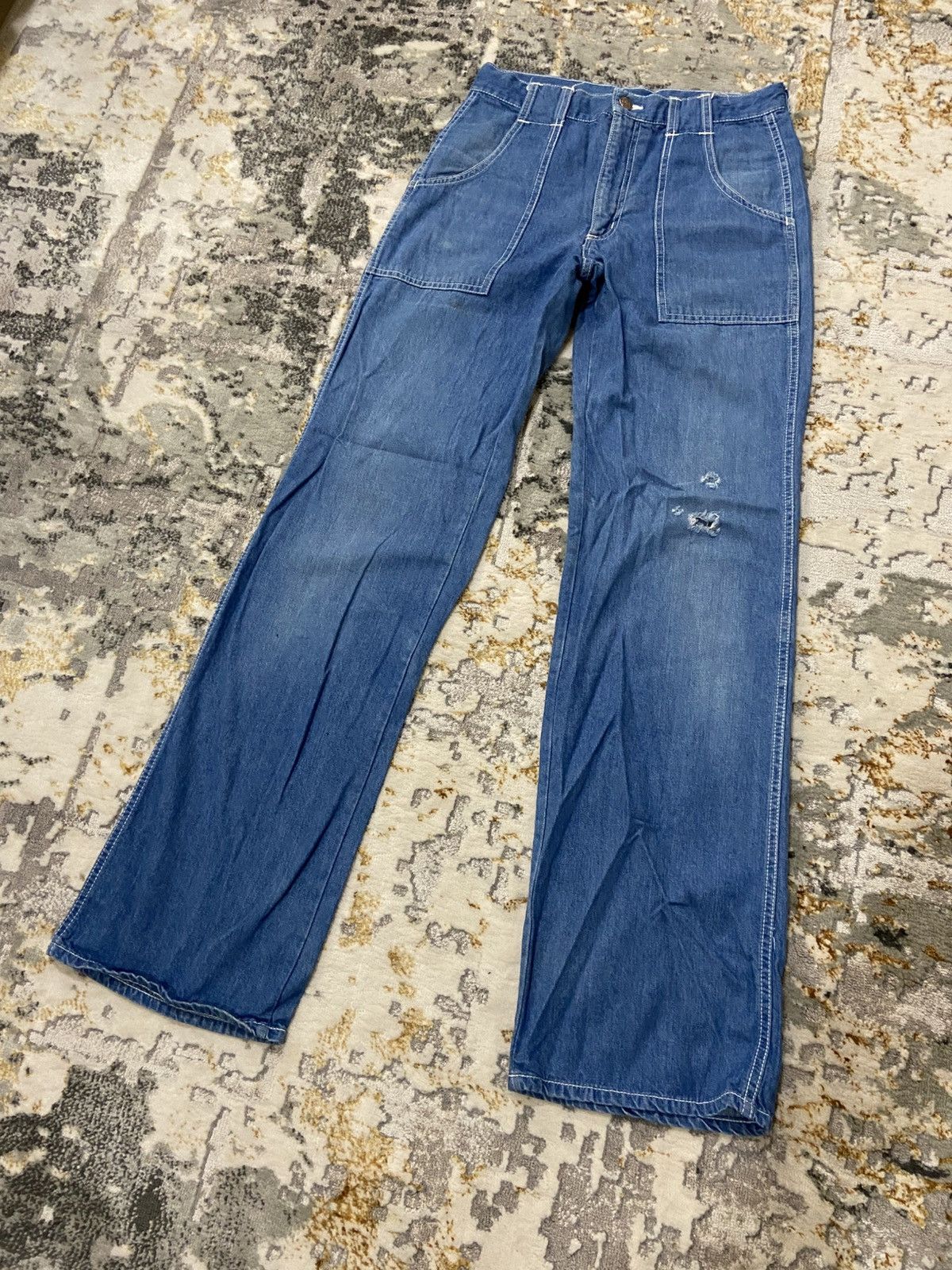 Japanese Brand ELJOHN BUSH STYLE WORK PANTS Size 29" - 1 Thumbnail
