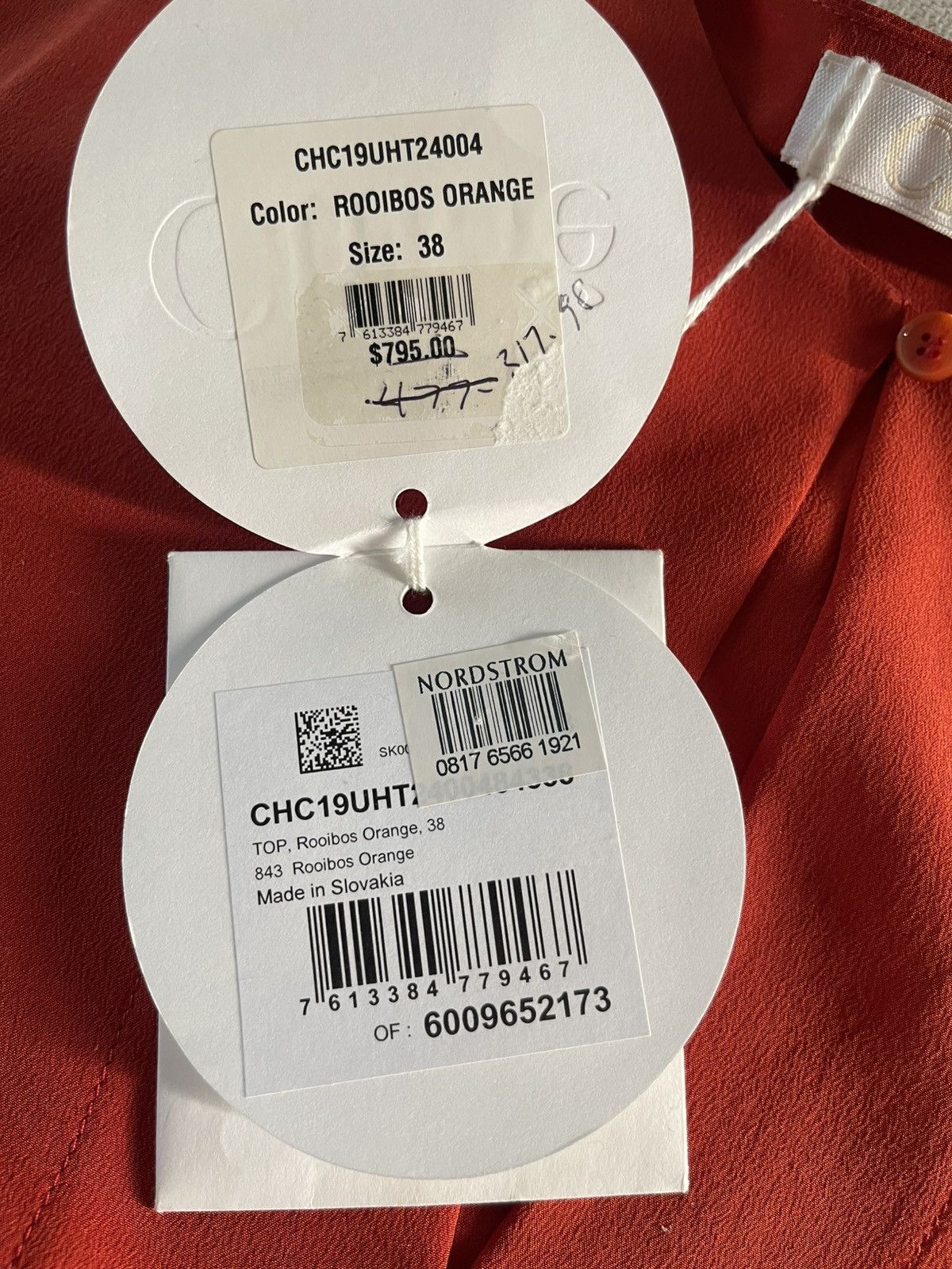Chloe Chloe silk blouse 38 NWT $750 Size S / US 4 / IT 40 - 4 Thumbnail