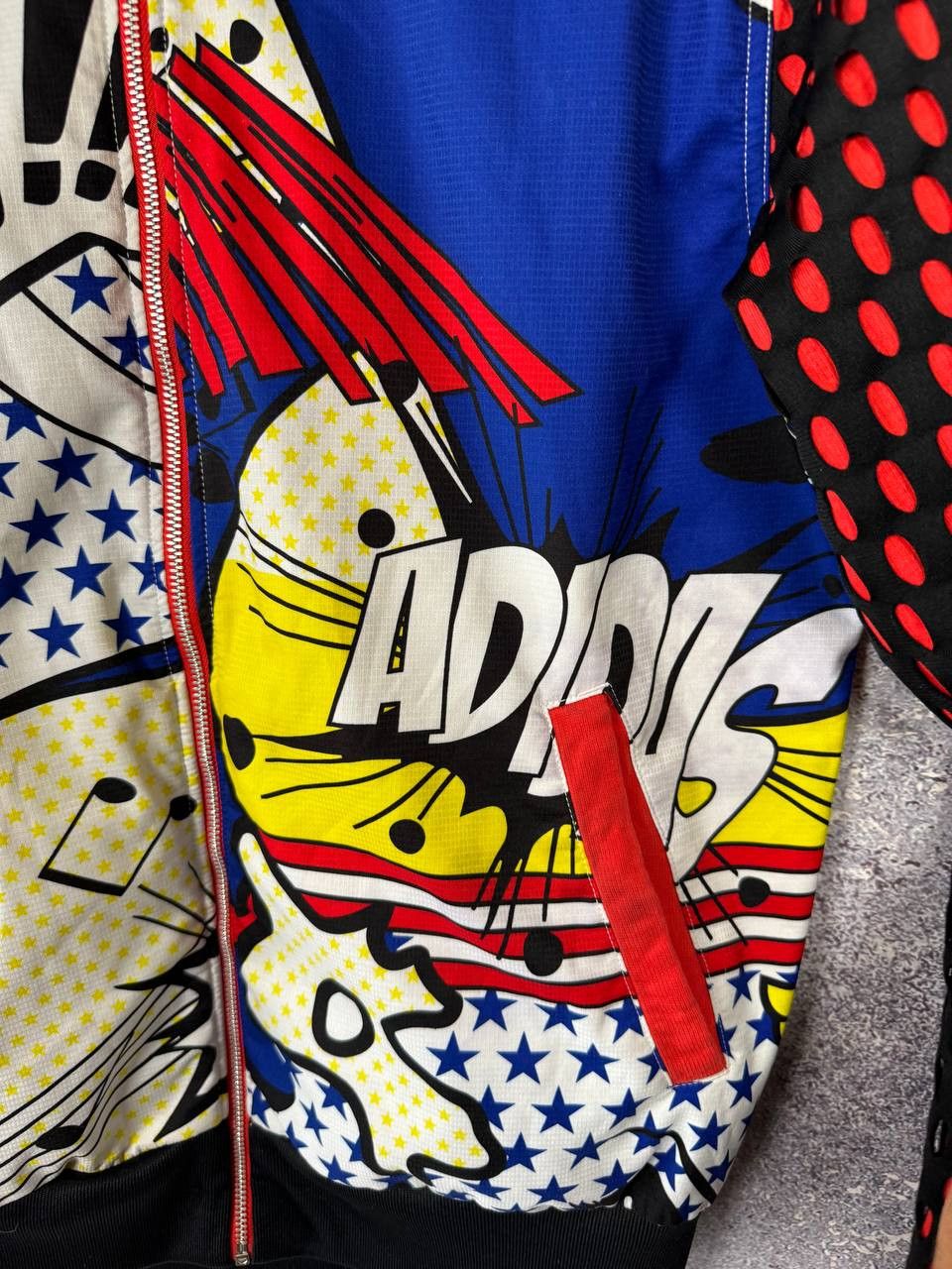 Adidas Adidas x Rita Ora Super Track Top Jacket Comic Print Size M / US 6-8 / IT 42-44 - 8 Thumbnail