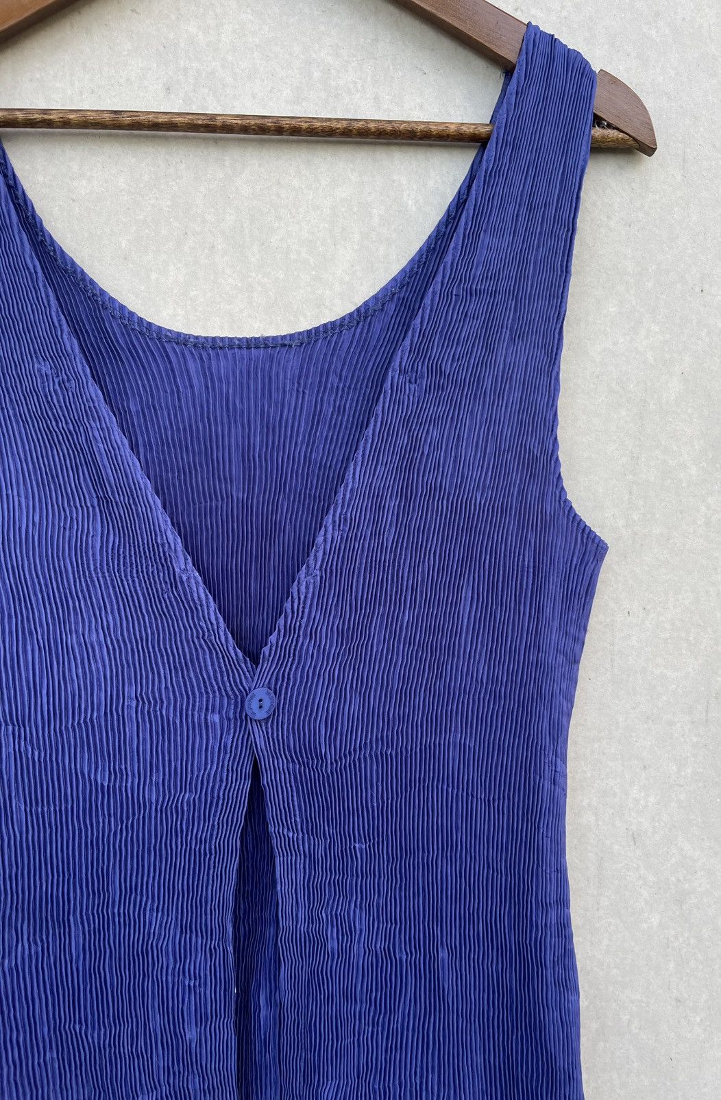 Issey Miyake Issey Miyake Im Product Pleated Sleeveless Dress Size ONE SIZE - 6 Thumbnail