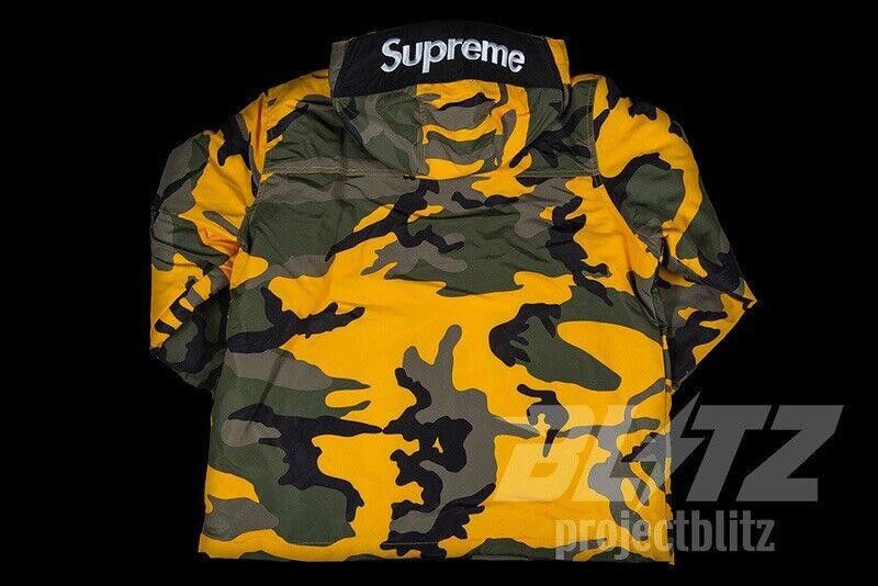 Supreme FW17 SUPREME HOODED LOGO HALF ZIP PULLOVER JACKET CAMO Size US L / EU 52-54 / 3 - 3 Thumbnail