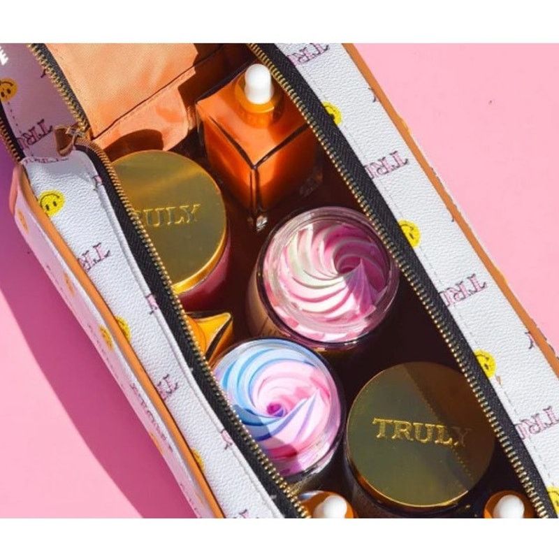 Other Truly Smiley Face Toiletry Travel Vegan Vanity Case Size ONE SIZE - 14 Thumbnail