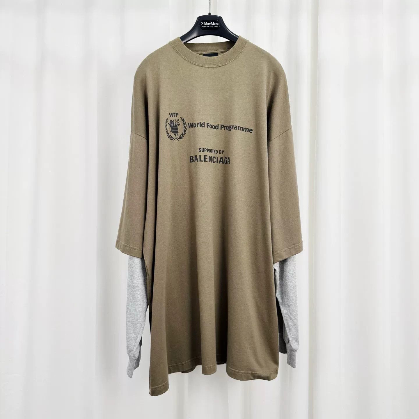 Balenciaga Balenciaga World Food Programme Long Sleeve Shirt-2506