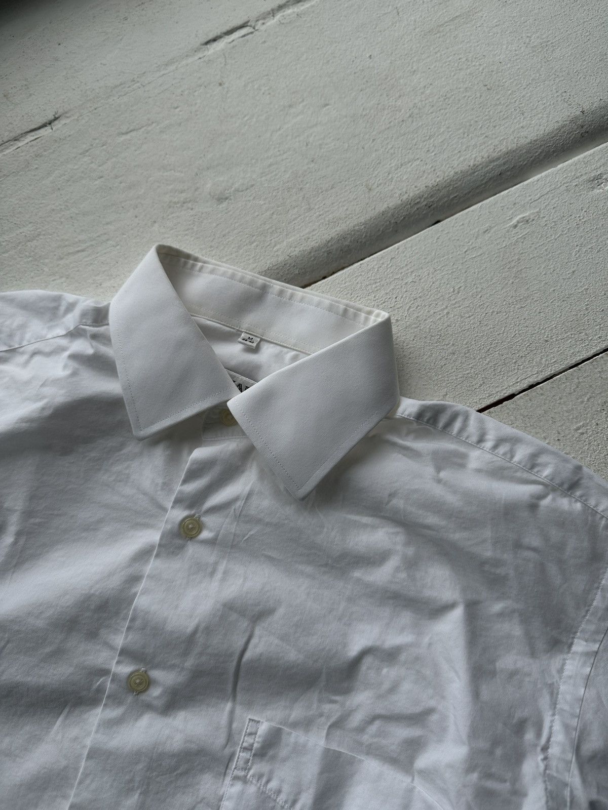 Balmain BALMAIN 🚨 WHITE SHIRT BASIC LUXURY OLD MONEY Size US M / EU 48-50 / 2 - 5 Thumbnail