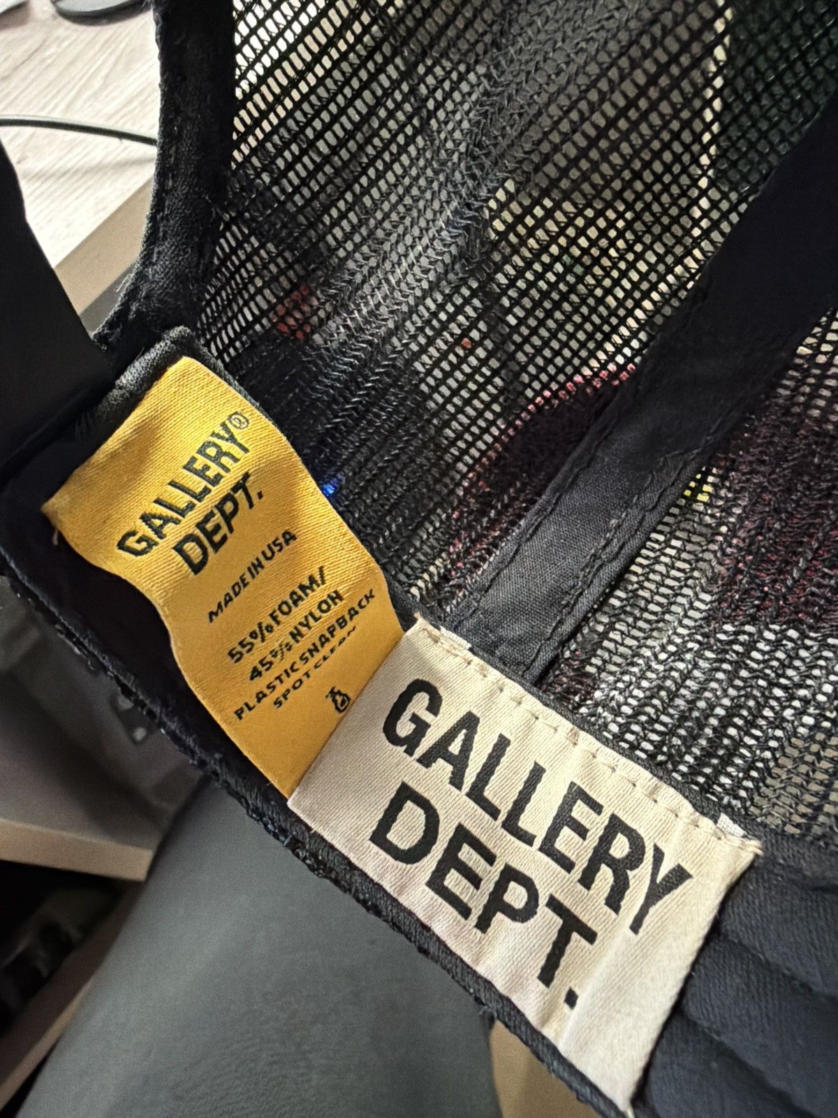 Gallery Dept. Gallery Dept 1/1 G Patch upside down Logo Hat Size ONE SIZE - 4 Thumbnail