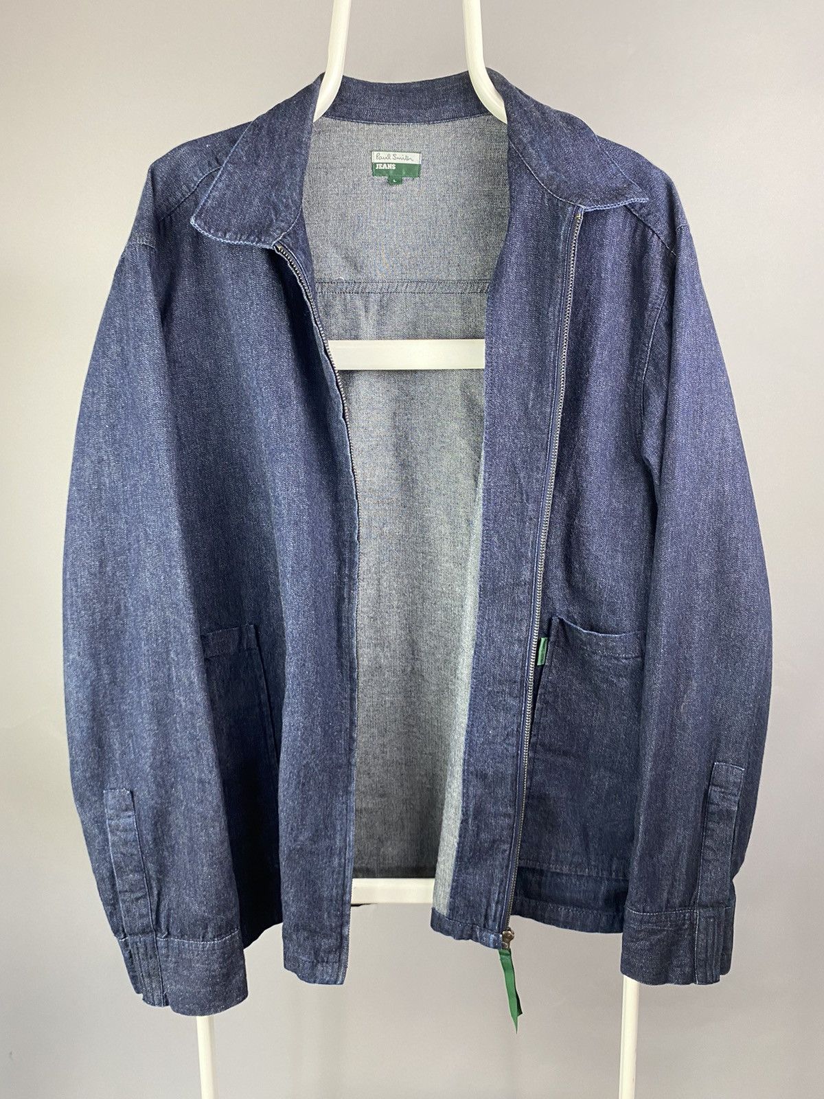 Japanese Brand × Paul Smith Paul Smith Jeans Denim Jacket - Made in Hong Kong - Size L Size US L / EU 52-54 / 3 - 2 Thumbnail