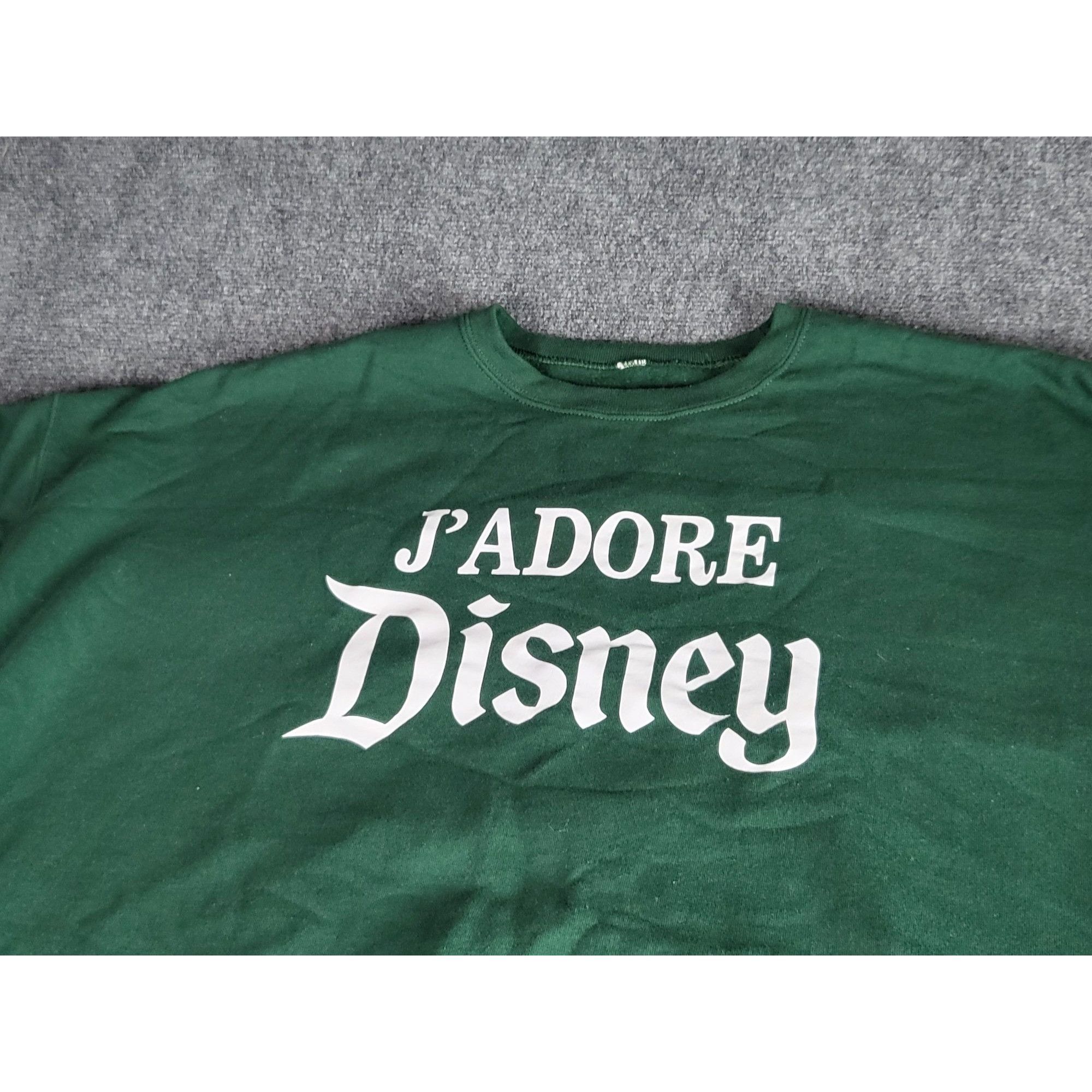 Disney Jadore Disney Matching Crewneck Sweatshirt Women Sz XXL Dark Size XXL / US 16-18 / IT 52-54 - 2 Thumbnail