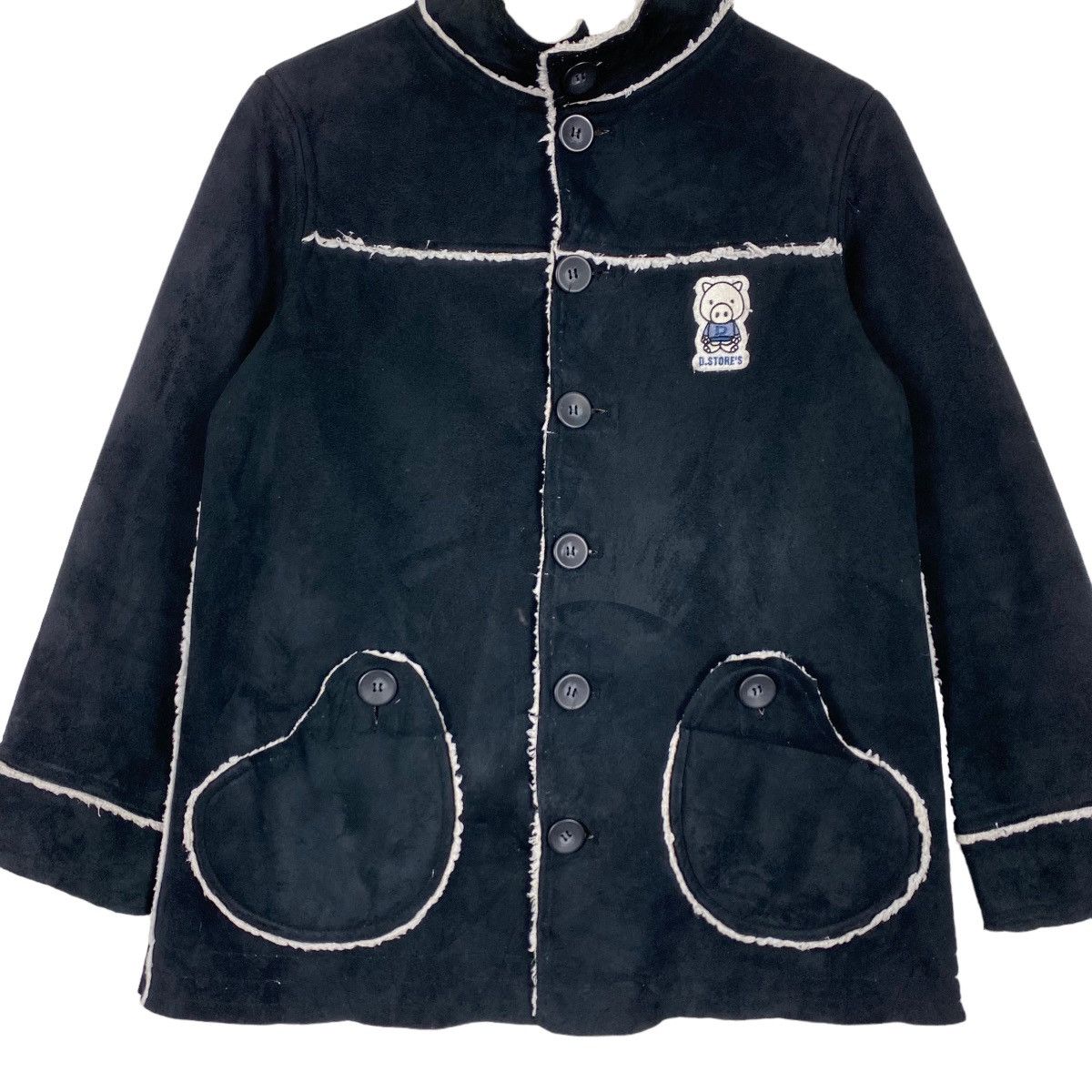 Japanese Brand DRUG STORE JAPANASE SHERPA LINING BUTTON JACKET Size US M / EU 48-50 / 2 - 4 Thumbnail