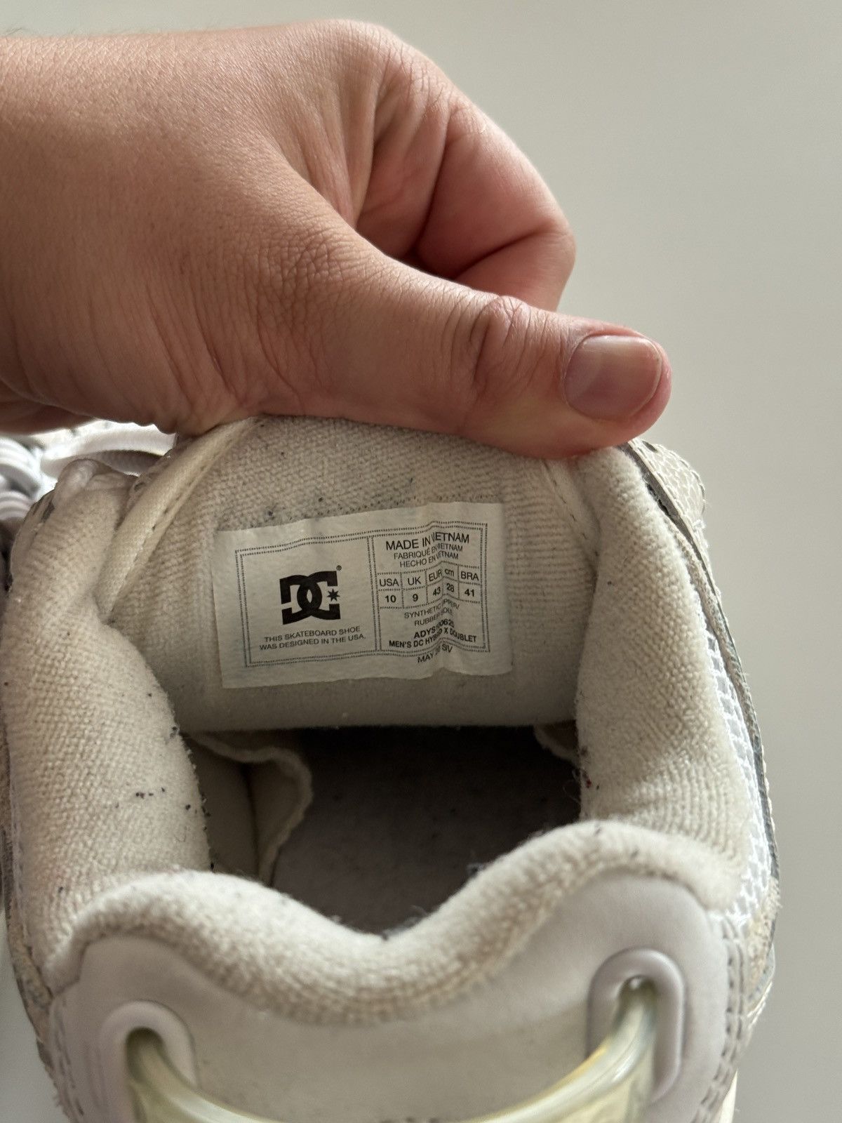 Doublet *RARE* DOUBLET X DC SHOES SKATEBOARD SKATE HYBRID SNEAKERS Size US 8.5 / EU 41-42 - 7 Thumbnail