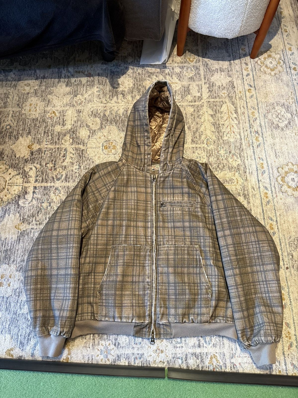 Other Carhartt Like Experiment Five Hooded Lined Workwear Jacket Size US L / EU 52-54 / 3 - 1 Thumbnail
