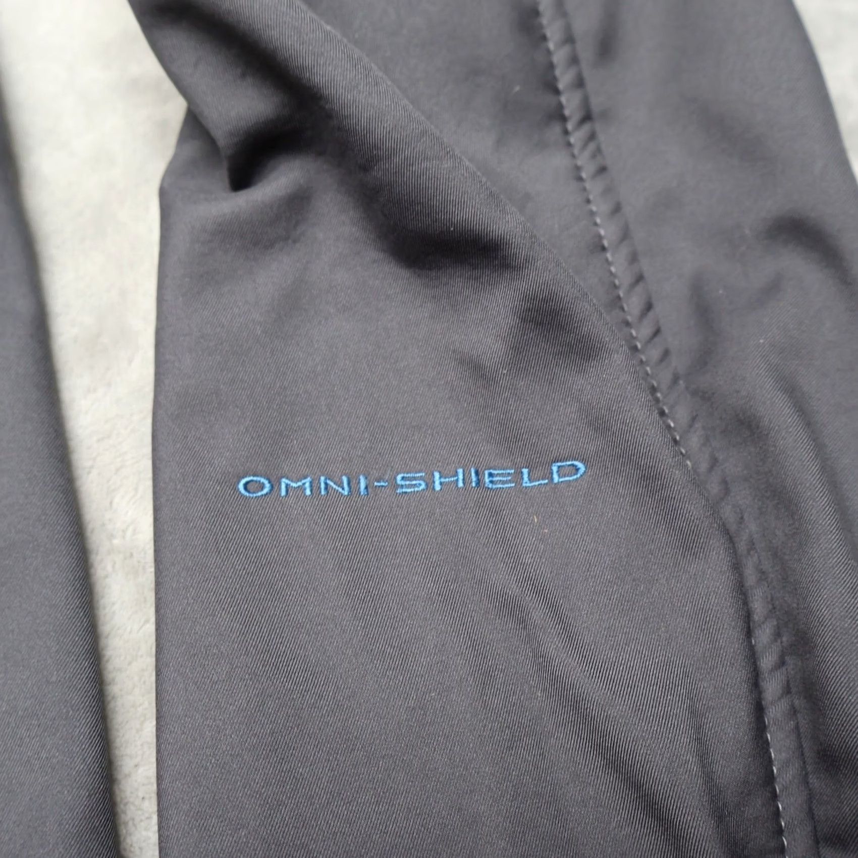 Rains Columbia Jacket Mens XXL Grey Softshell Rain Wind Full Zip Hooded Outdoor Hiking Size US XXL / EU 58 / 5 - 5 Thumbnail
