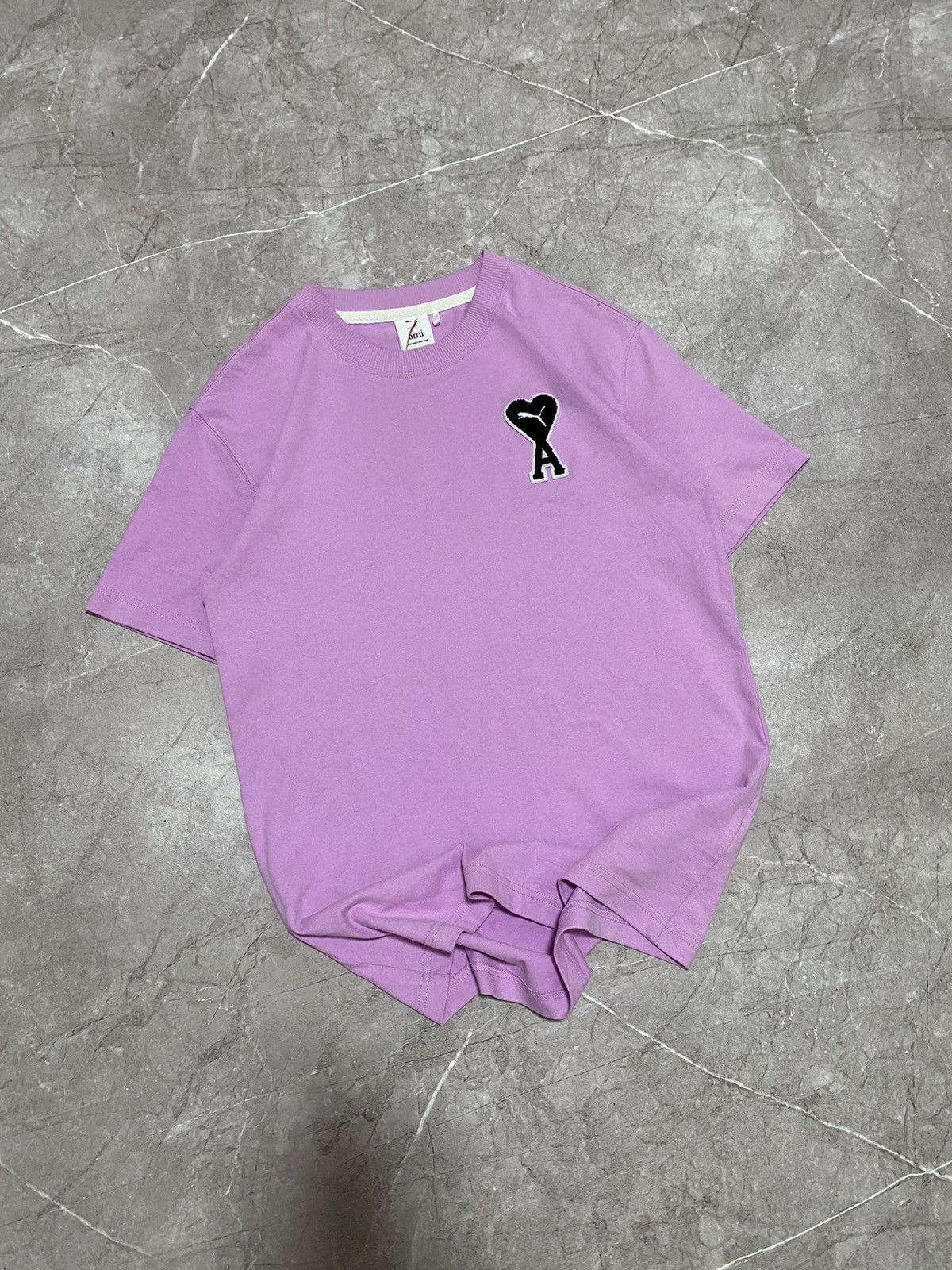 AMI × Puma Rare Puma x Ami Heart Pink Embroidered T Shirt Y2K Size XS Size US XS / EU 42 / 0 - 1 Thumbnail