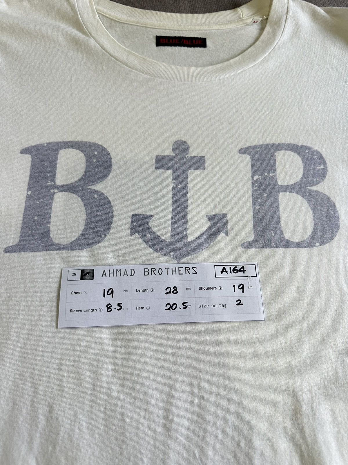 Blue Blue Japan Vintage Blue Blue Japan Big LogoTshirt A164 Size US S / EU 44-46 / 1 - 10 Thumbnail