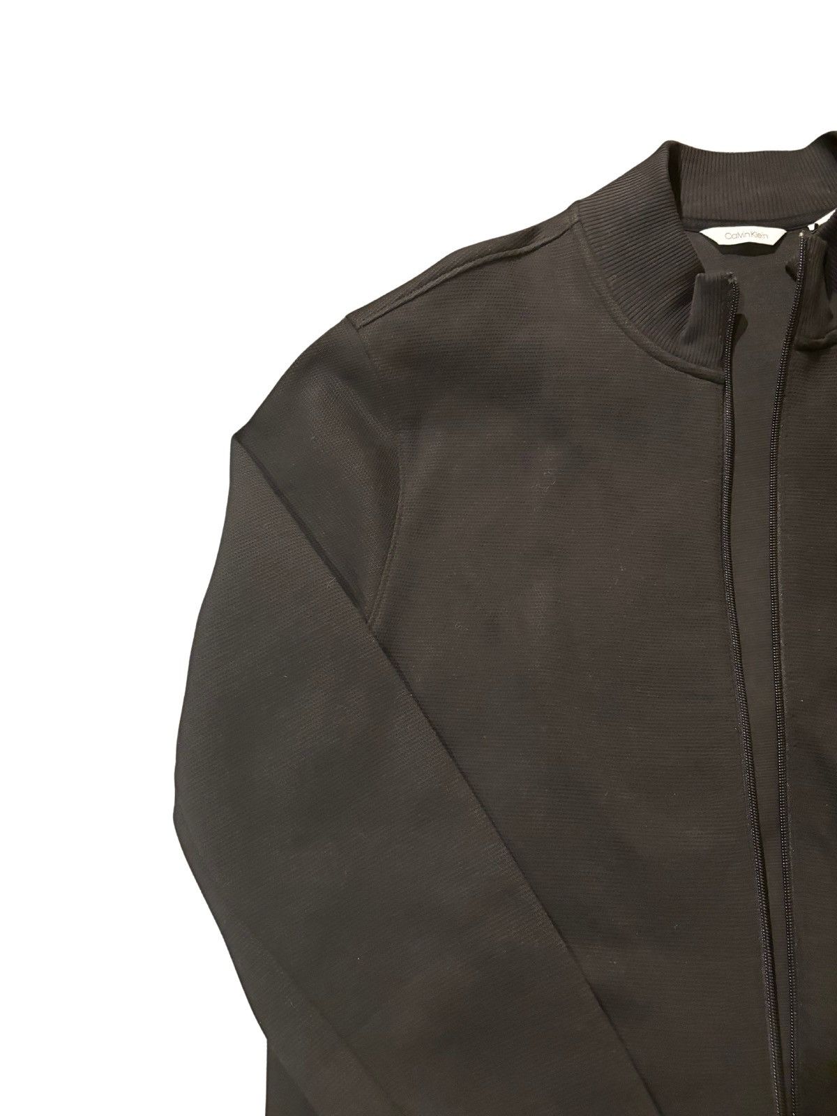 Calvin Klein Men’s black bomber Jacket.mj0216 Size US L / EU 52-54 / 3 - 2 Thumbnail