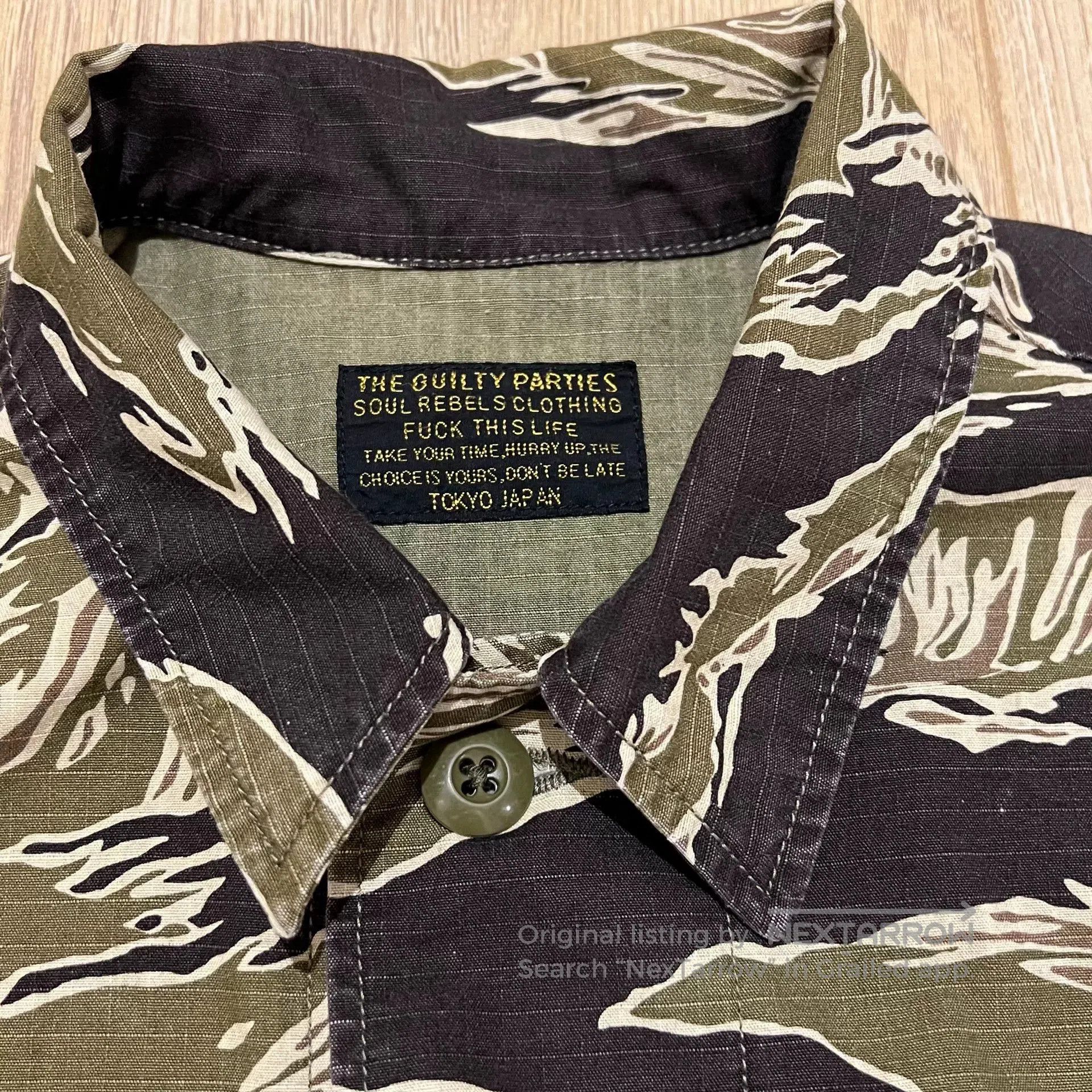 Wacko Maria WACKO MARIA x Disco Devil Camo Jacket 18ss. Size US M / EU 48-50 / 2 - 4 Thumbnail
