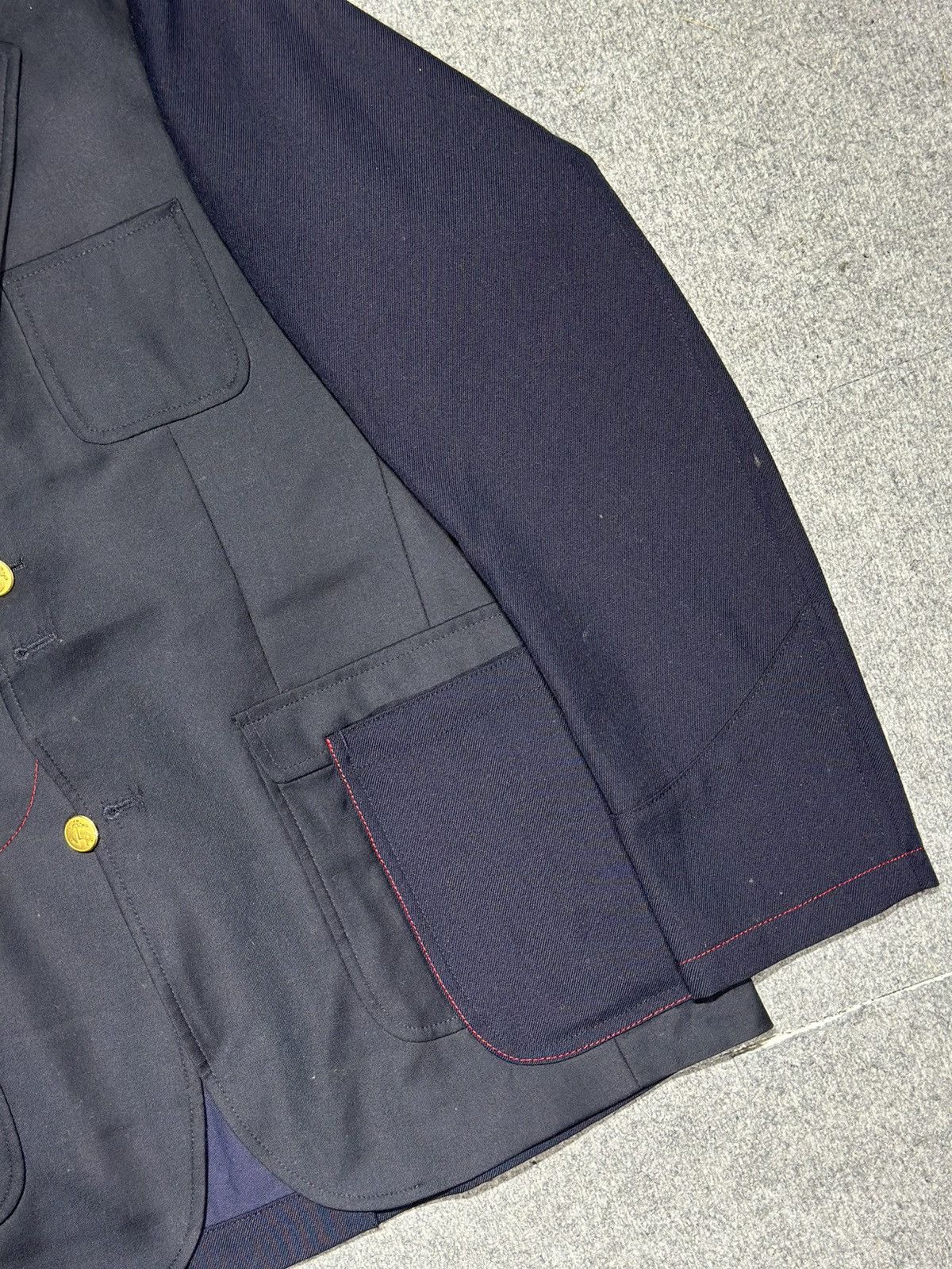 Comme des Garcons eye COMME des GARÇONS JUNYA WATANABE BrooksBrothers Blazer Size US M / EU 48-50 / 2 - 4 Thumbnail