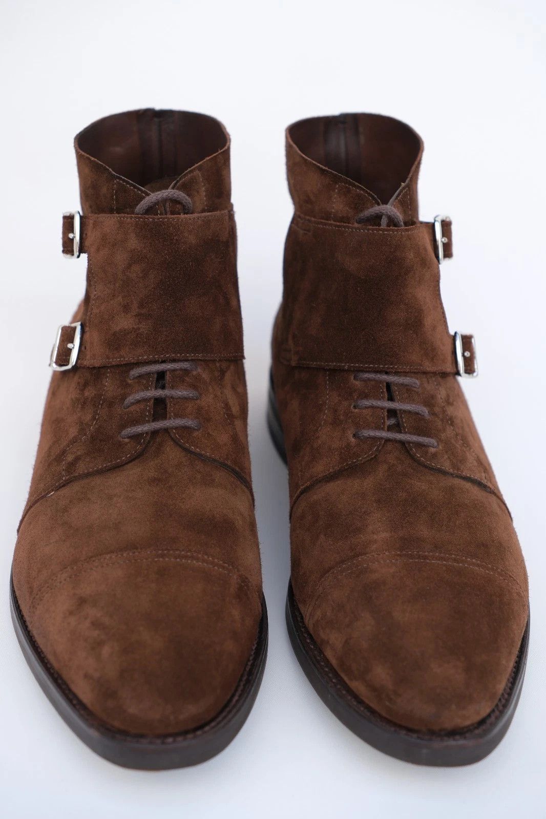 John Lobb Mint John Lobb Pearson Brown Suede EU 44.5 UK 10.5 / US 11.5 Size US 11.5 / EU 44-45 - 2 Thumbnail