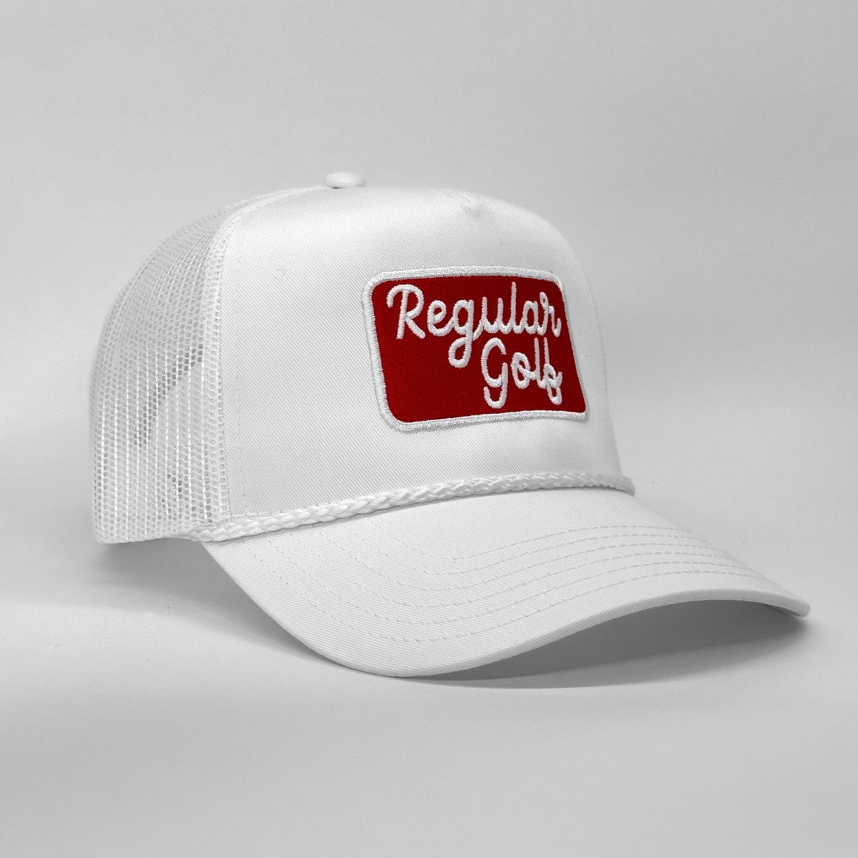 Other Regular Golf White Trucker Hat – Embroidered - Happy Gilmore Size ONE SIZE - 1 Thumbnail