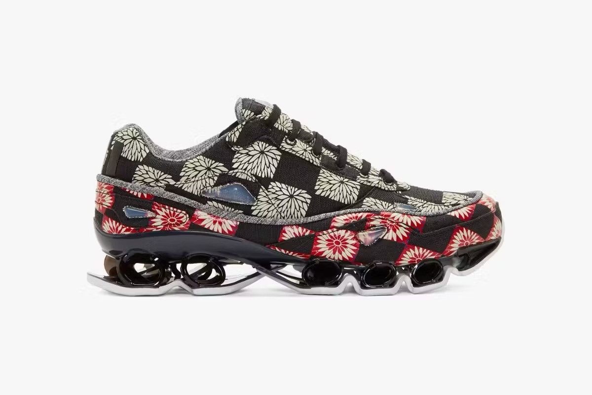 Adidas × Raf Simons Adidas - Raf Simons - Bounce “Black Floral” Limited Edition Size US 8.5 / EU 41-42 - 18 Thumbnail