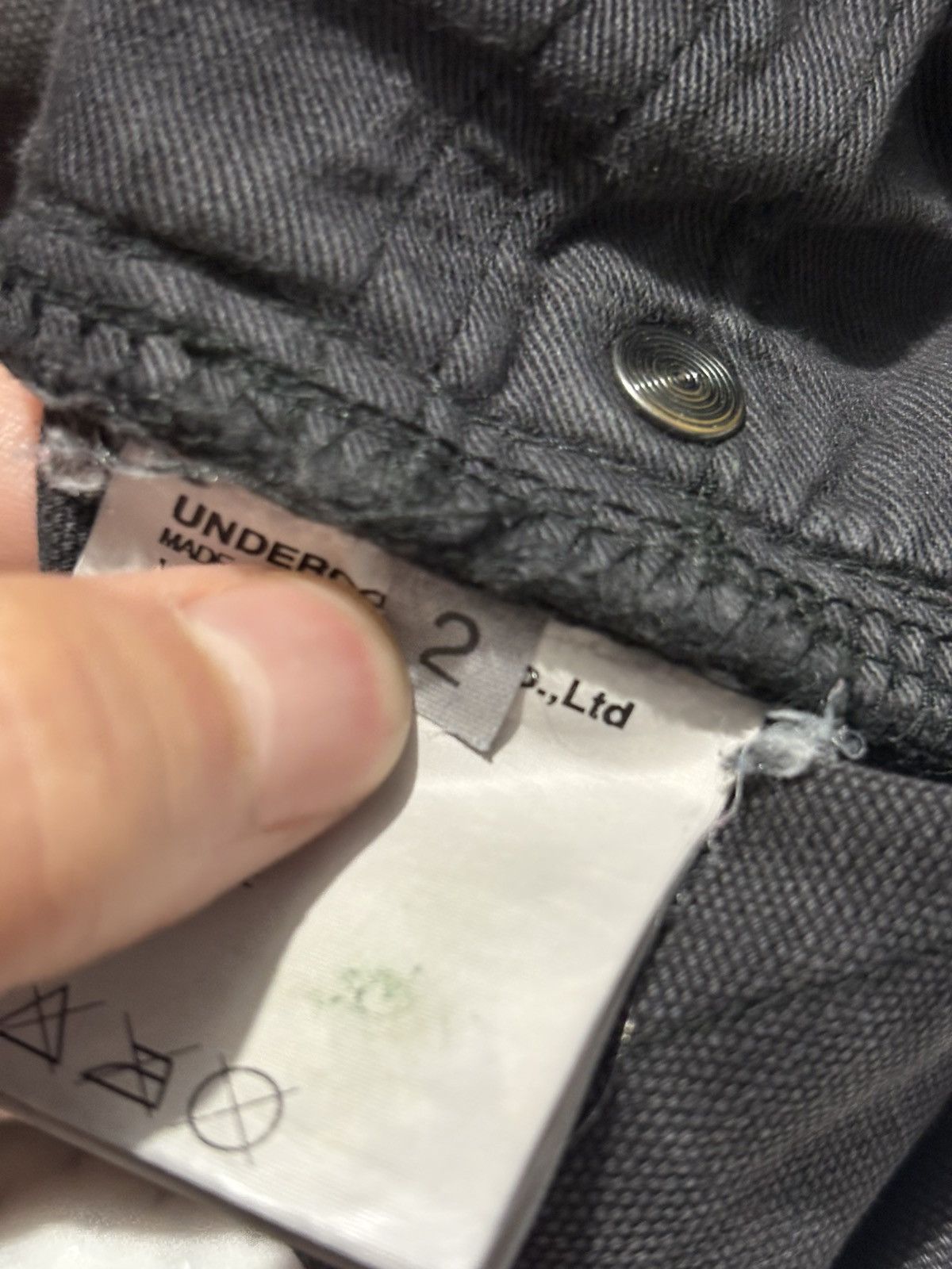 Undercover SS12 Undercover Open Strings Cargo Pants Leather Patch Knee Size US 32 / EU 48 - 10 Thumbnail