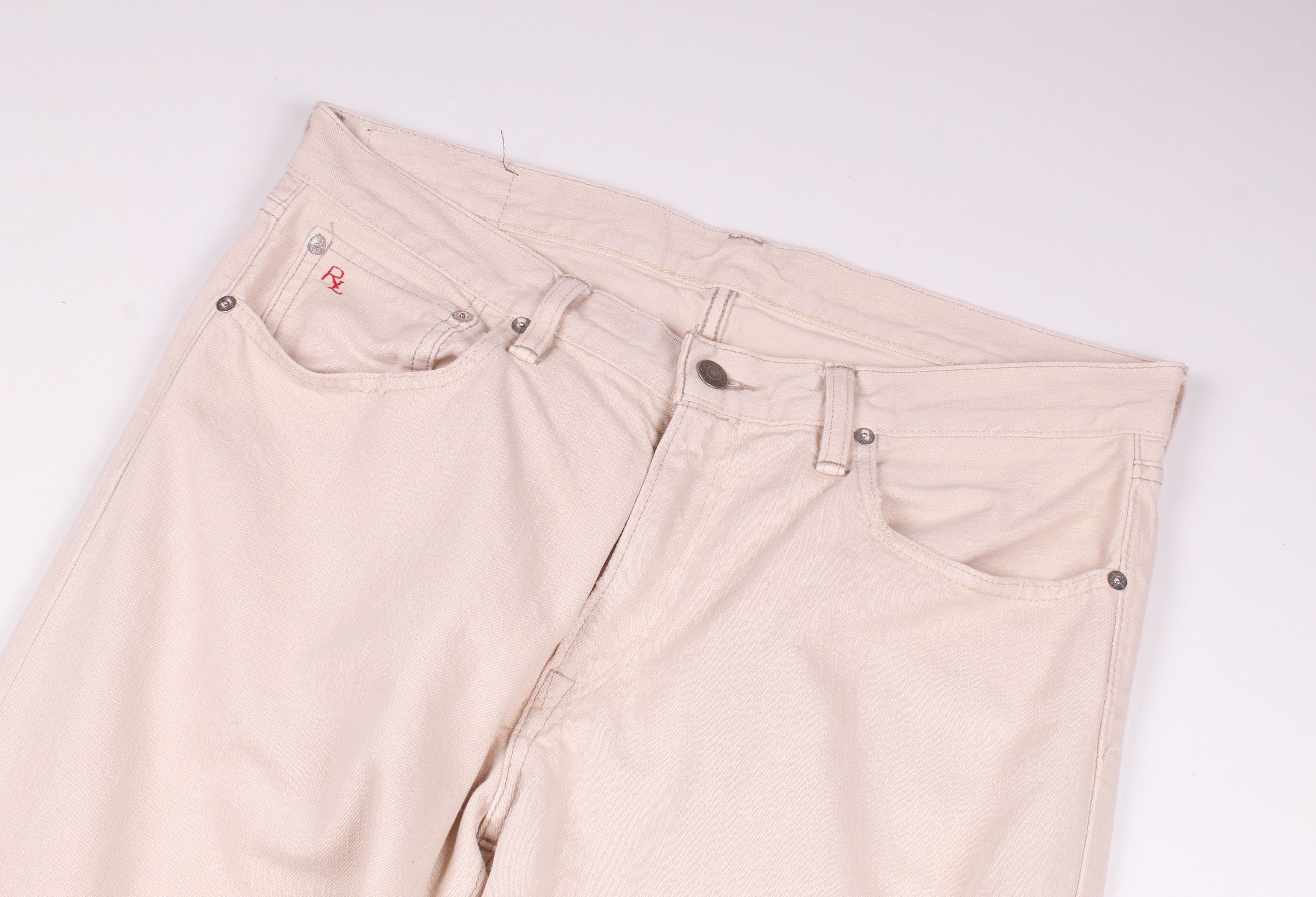 Polo Ralph Lauren Vintage Polo Ralph Lauren Beige Classic Fit Denim Jeans Size US 33 - 2 Thumbnail