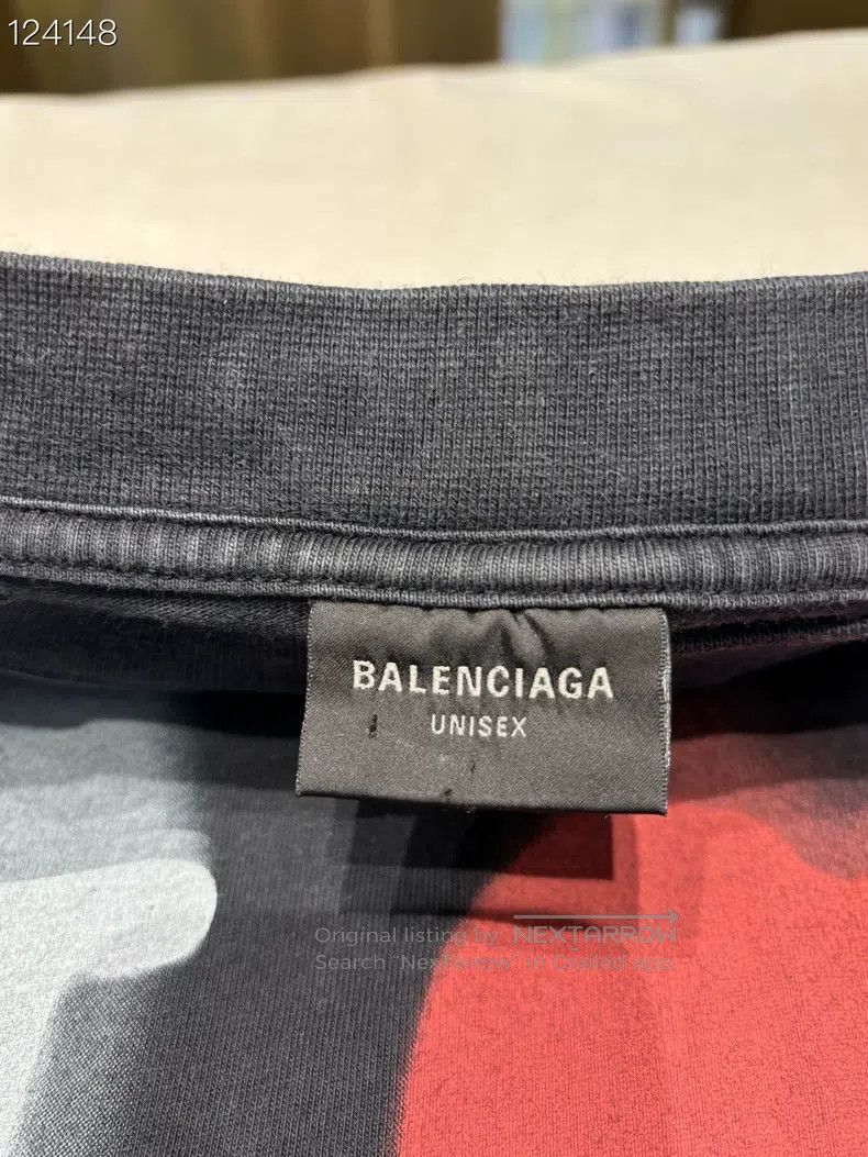 Balenciaga Balenciaga Letter Heart Shape Printed Short Sleeve T-Shirt Size US S / EU 44-46 / 1 - 3 Thumbnail