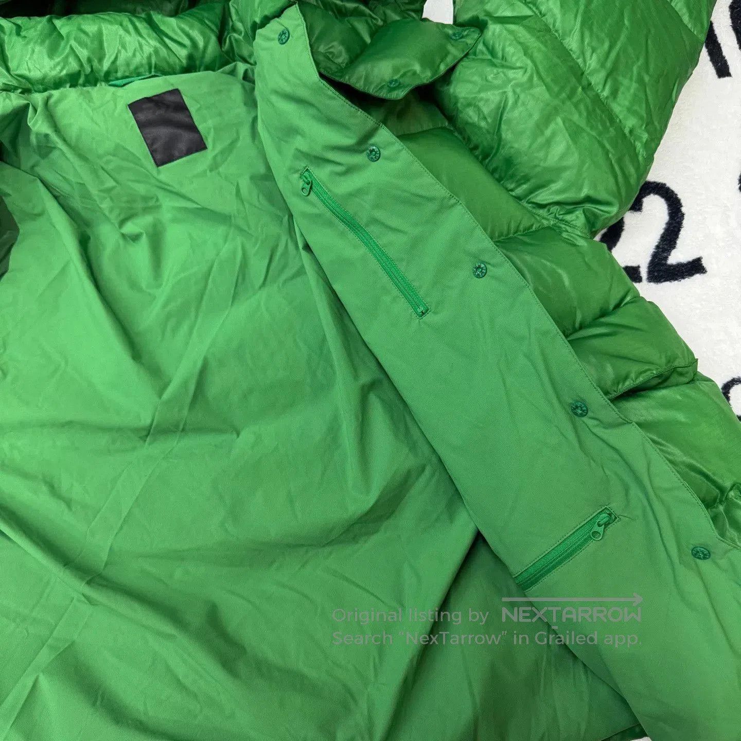 DAIWA Daiwa Green Puffer Down Jacket. Size US L / EU 52-54 / 3 - 6 Thumbnail