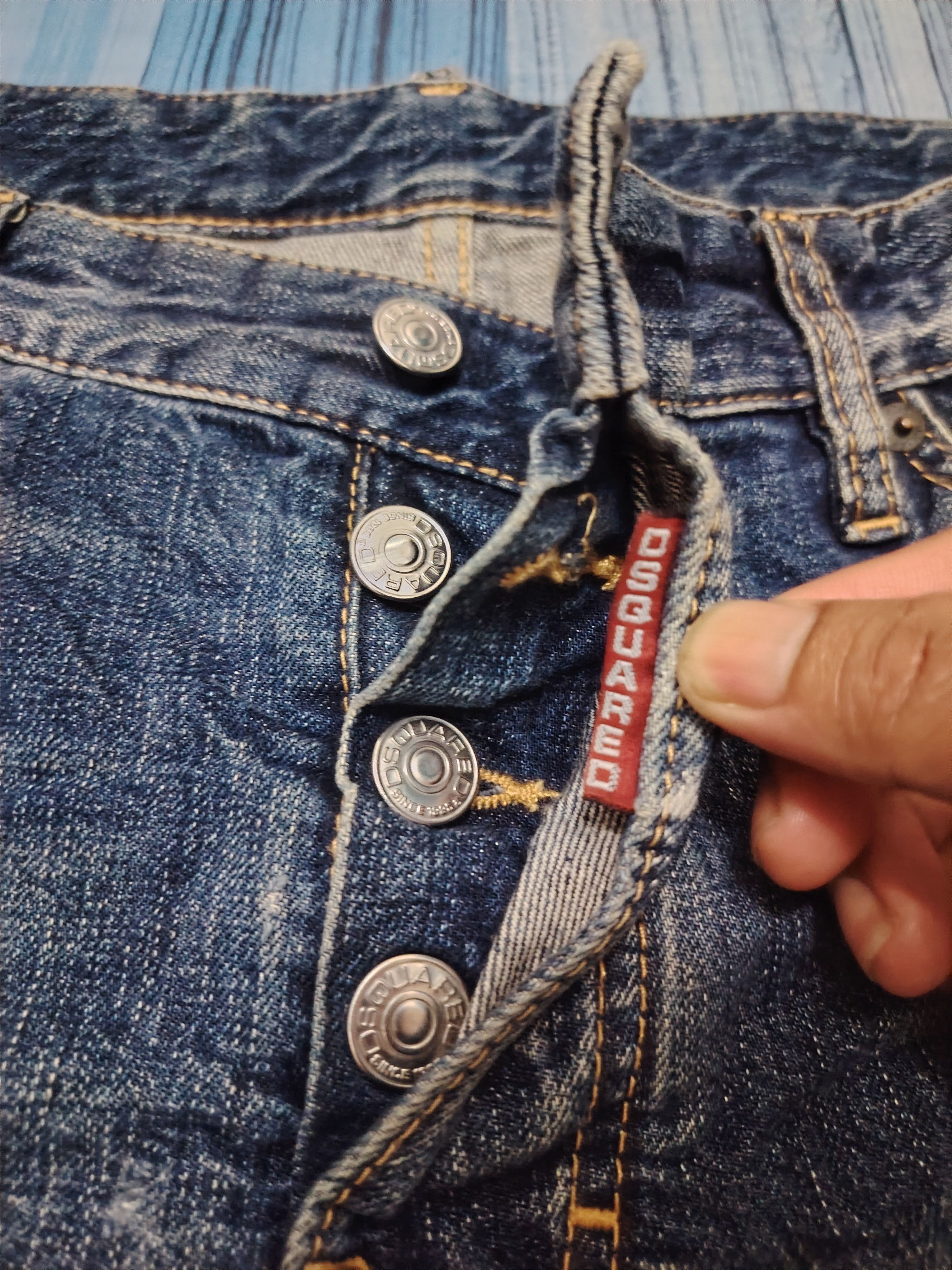 Dsquared2 Distressed Denim Dsquared2 Short Jeans Size US 33 - 6 Thumbnail