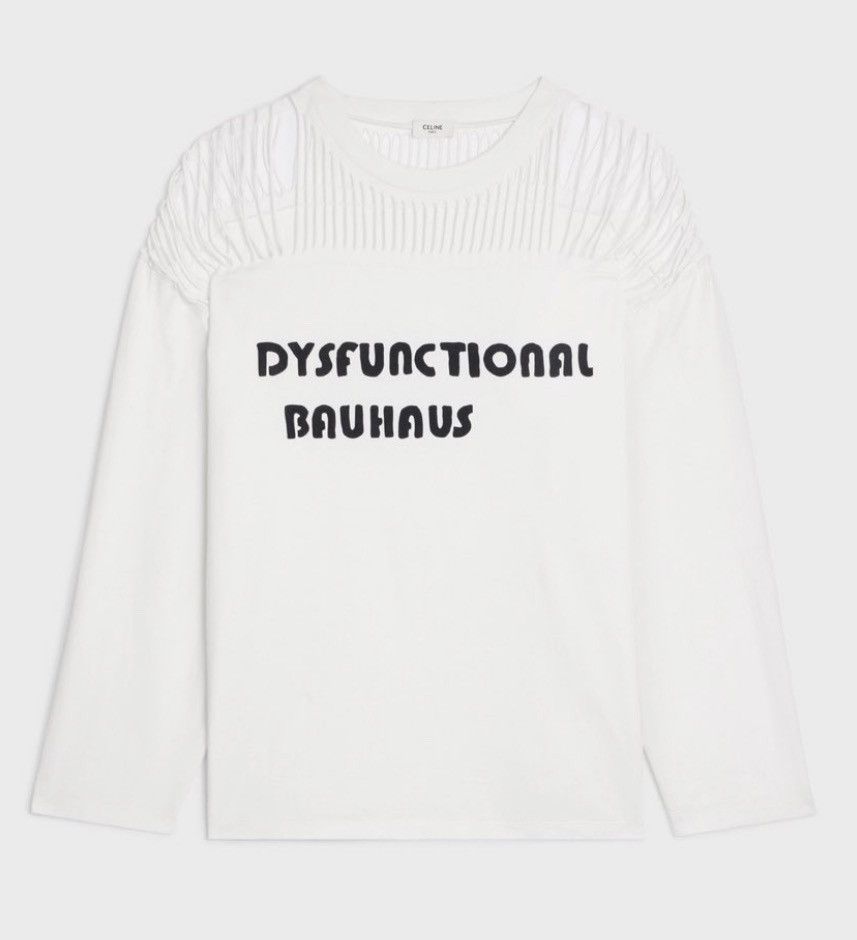 Celine x Dysfunctional Bauhaus Cutout Longsleeve Jersey Size US L / EU 52-54 / 3 - 1 Preview