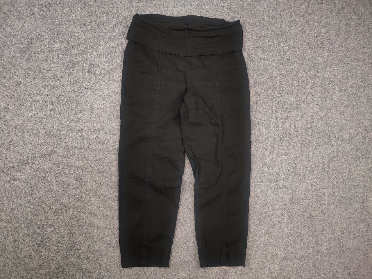 Rundholz Rundholz black label loose fit Ankle Trouser Pants Linen Size 31" - 4 Thumbnail