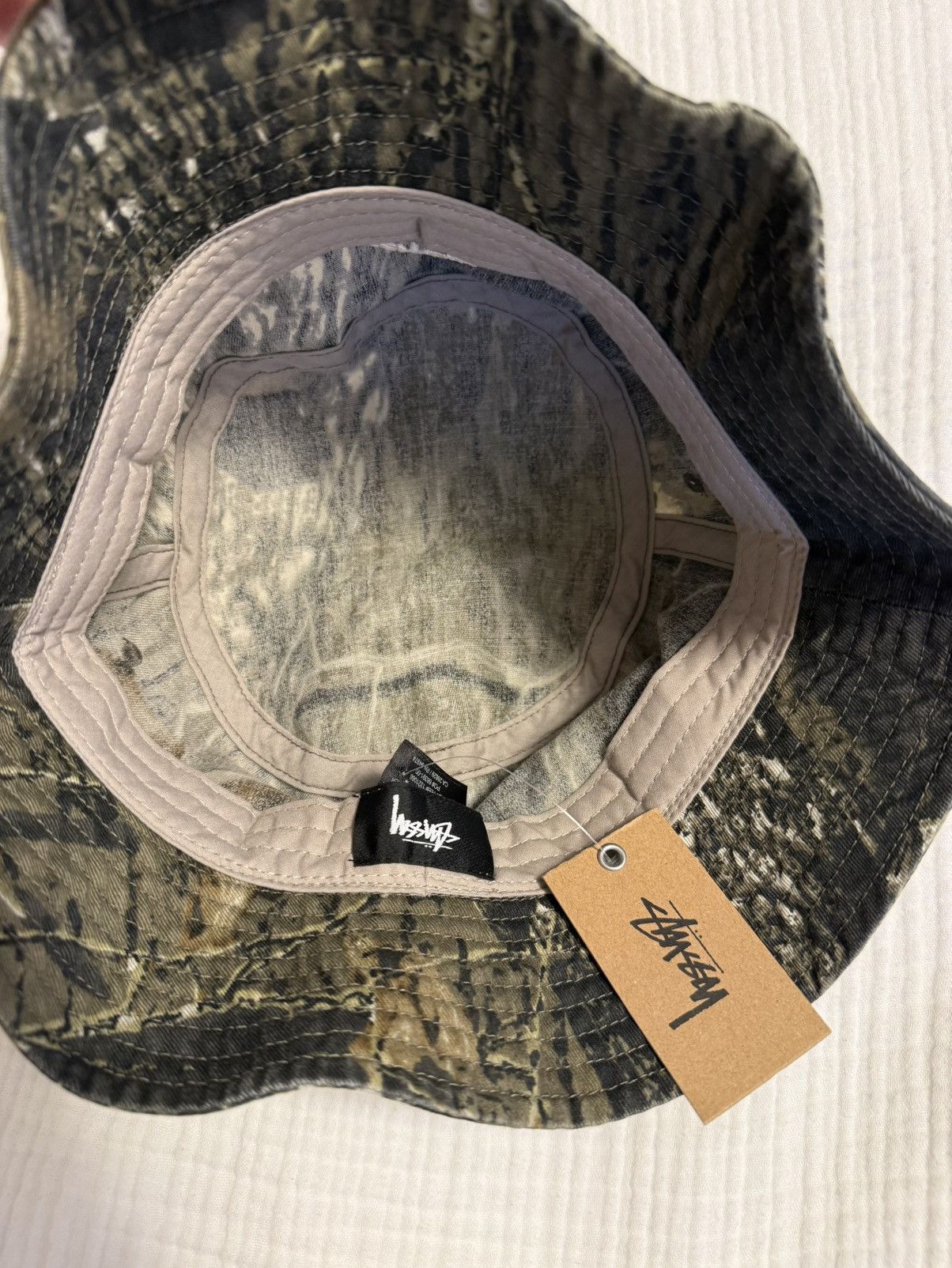 Stussy Stussy Camo Bucket Hat Size ONE SIZE - 2 Thumbnail