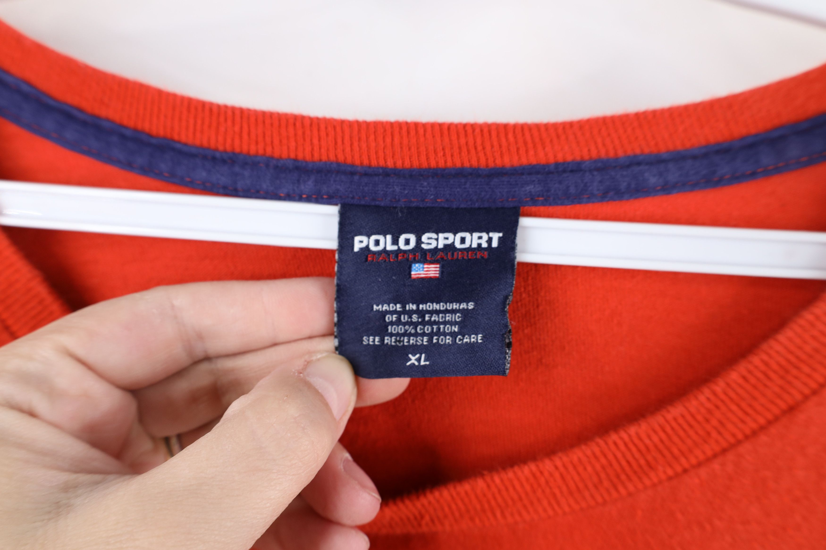 Polo Ralph Lauren Vintage 90s Polo Sport Ralph Lauren Out Long Sleeve T-Shirt Size US XL / EU 56 / 4 - 6 Thumbnail