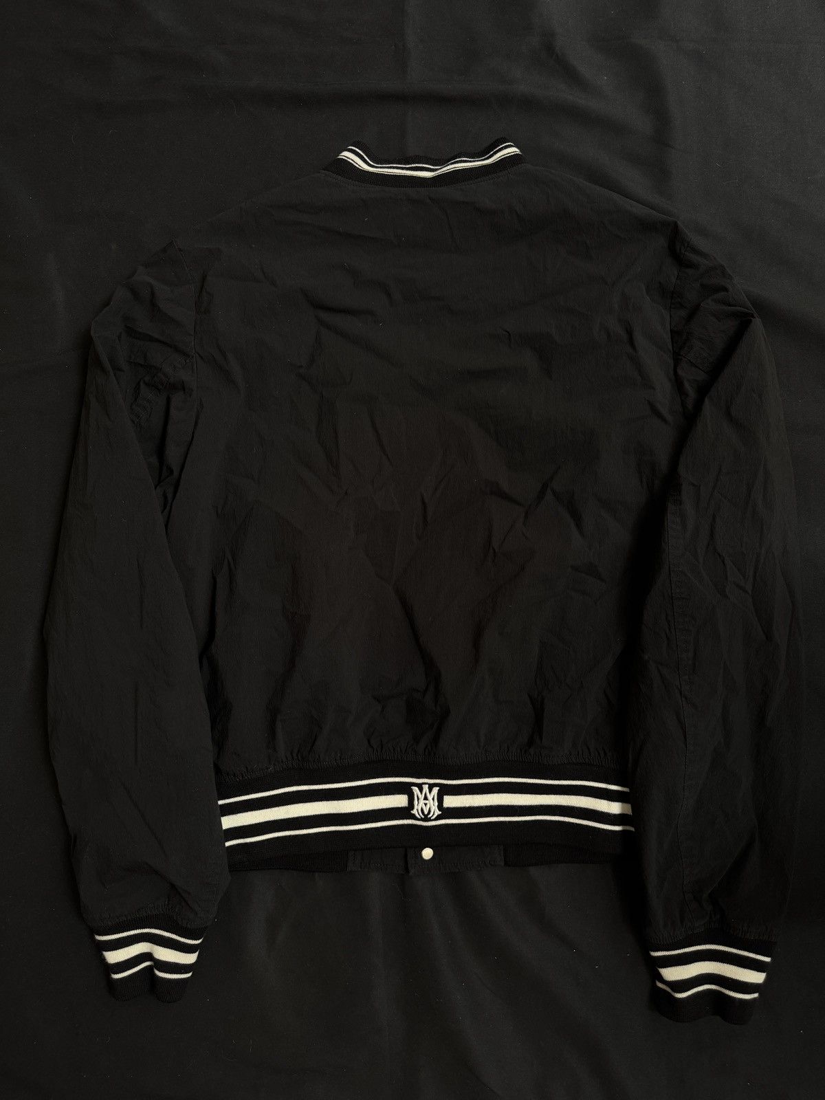 Amiri Amiri Old English Varsity Bomber Jacket Size US L / EU 52-54 / 3 - 5 Thumbnail