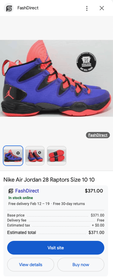 Nike Air Jordan XX8 SE XXVII Raptors Size US 14 / EU 47 - 7 Thumbnail